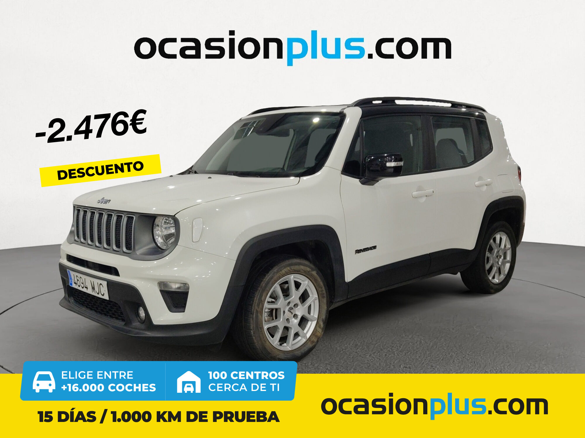 JEEP Renegade (1.3 PHEV 4xe Limited AT 140 kW (190 CV)) en Madrid