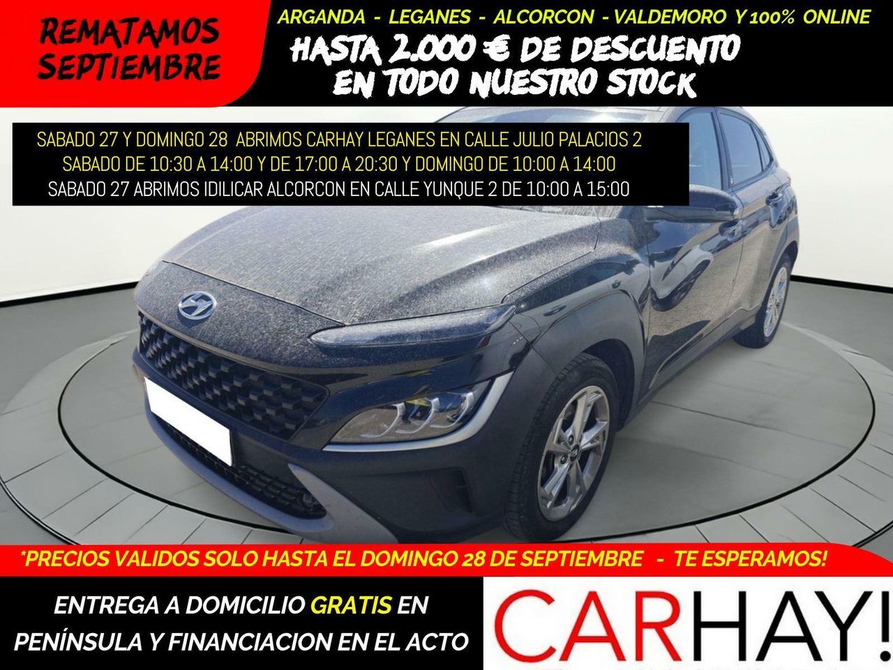 HYUNDAI Kona (1.0T-GDI EDITON 30 120CV) en Madrid