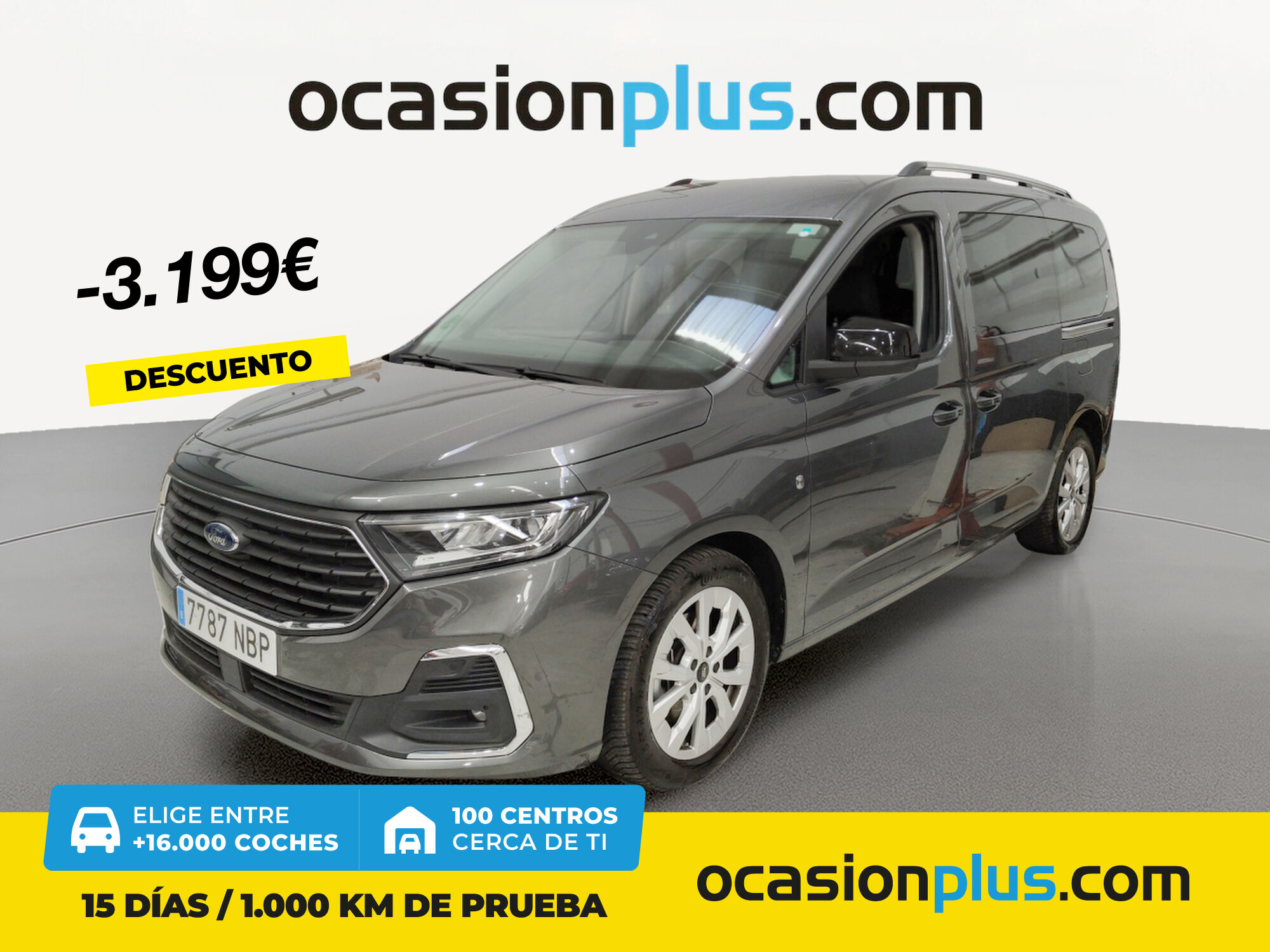 FORD Tourneo Connect (2.0 Ecoblue Titanium Auto 90 kW (122 CV)) en Madrid