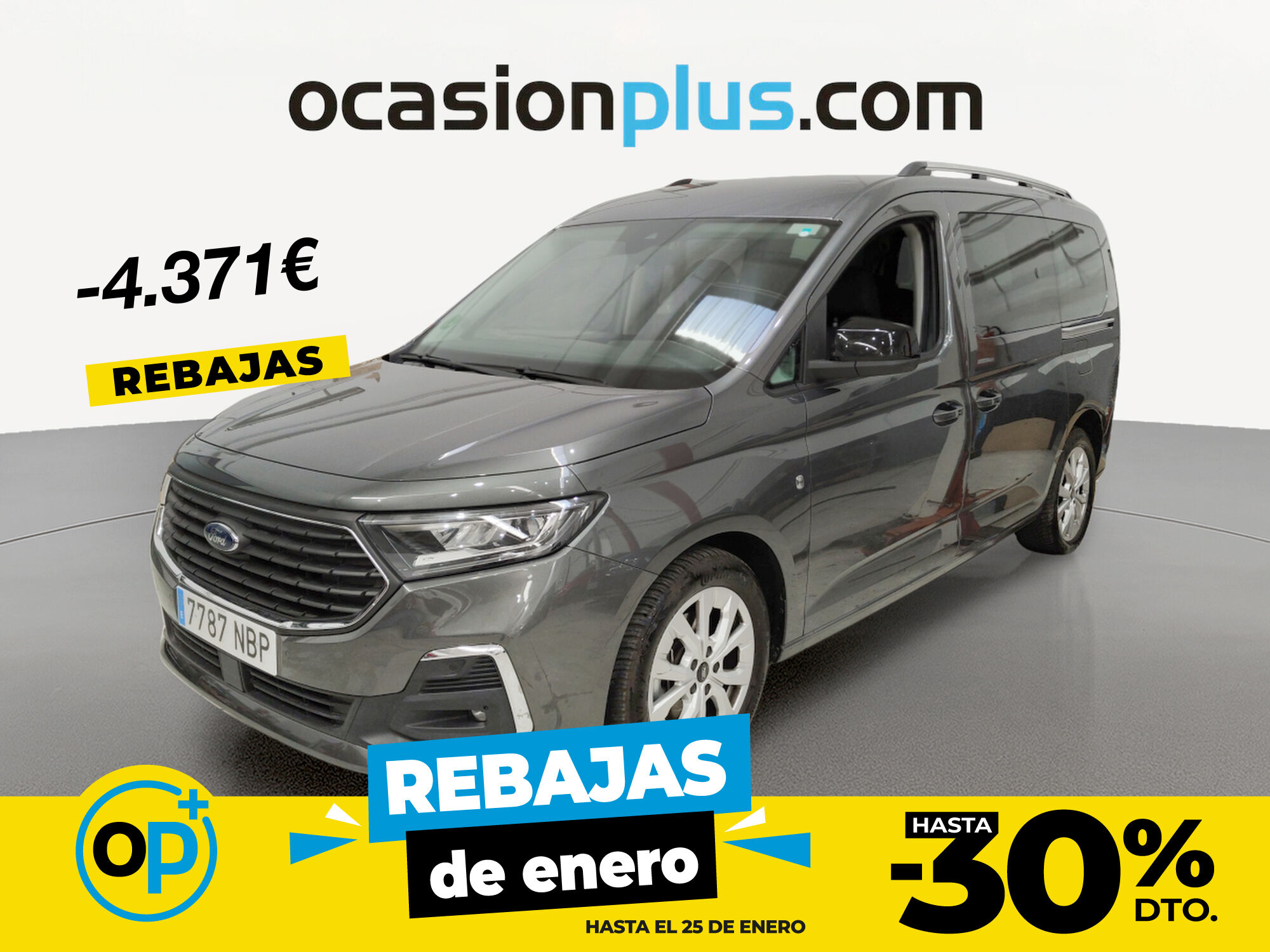 FORD Tourneo Connect (2.0 Ecoblue Titanium Auto 90 kW (122 CV)) en Madrid