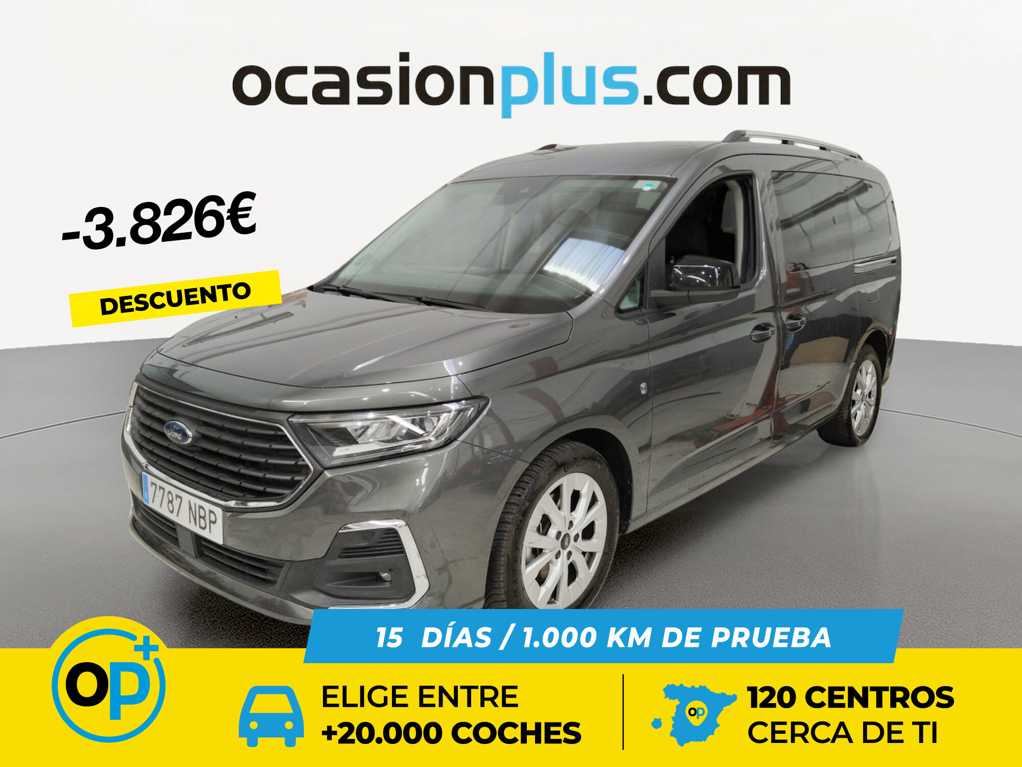 FORD Tourneo Connect (2.0 Ecoblue Titanium Auto 90 kW (122 CV)) en Madrid