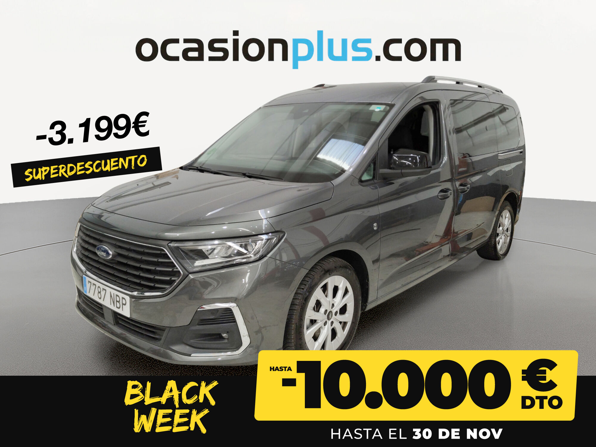 FORD Tourneo Connect (2.0 Ecoblue Titanium Auto 90 kW (122 CV)) en Madrid