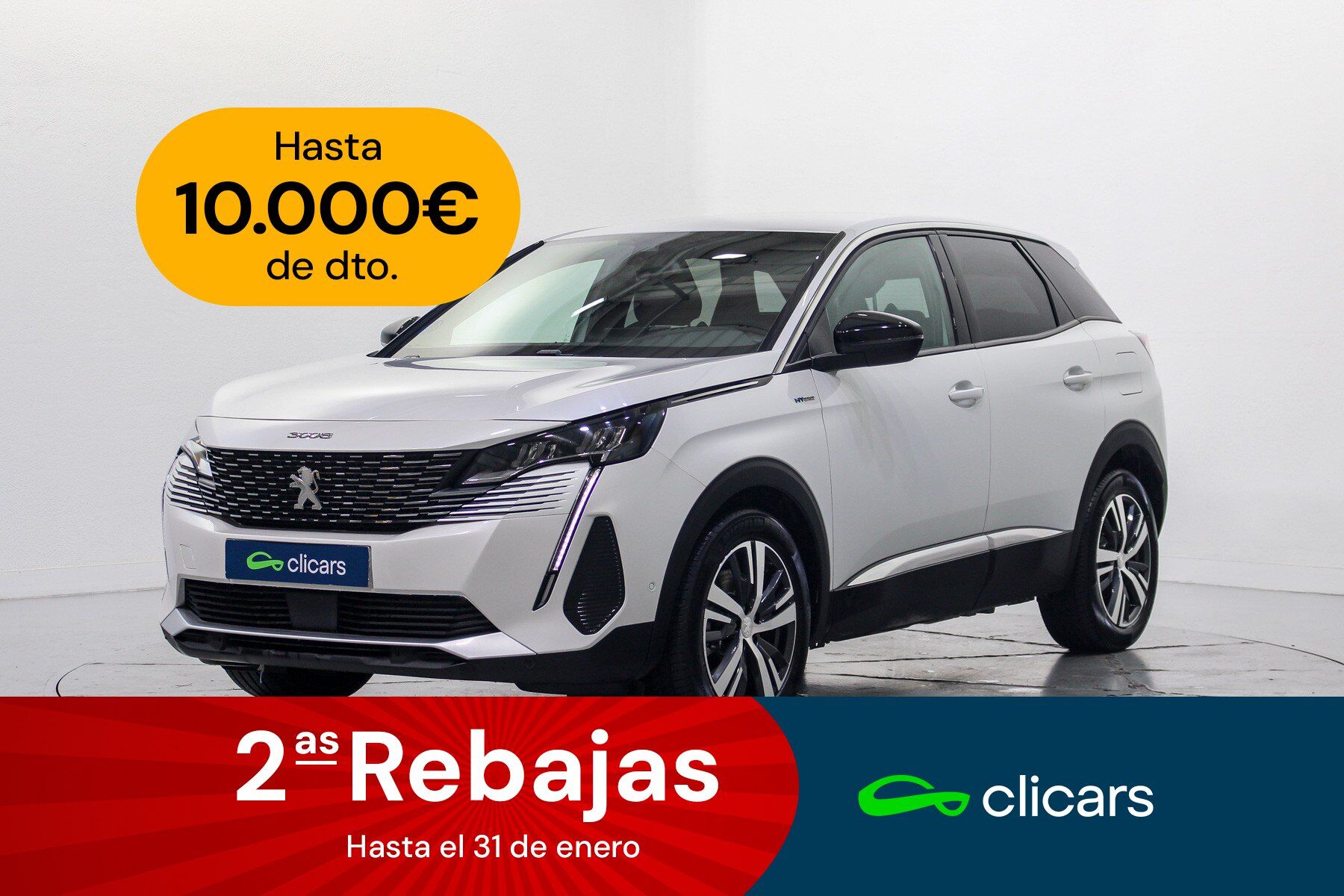 PEUGEOT 3008 (3008 HYB PHEV 225 Allure Pack e-EAT8) en Madrid