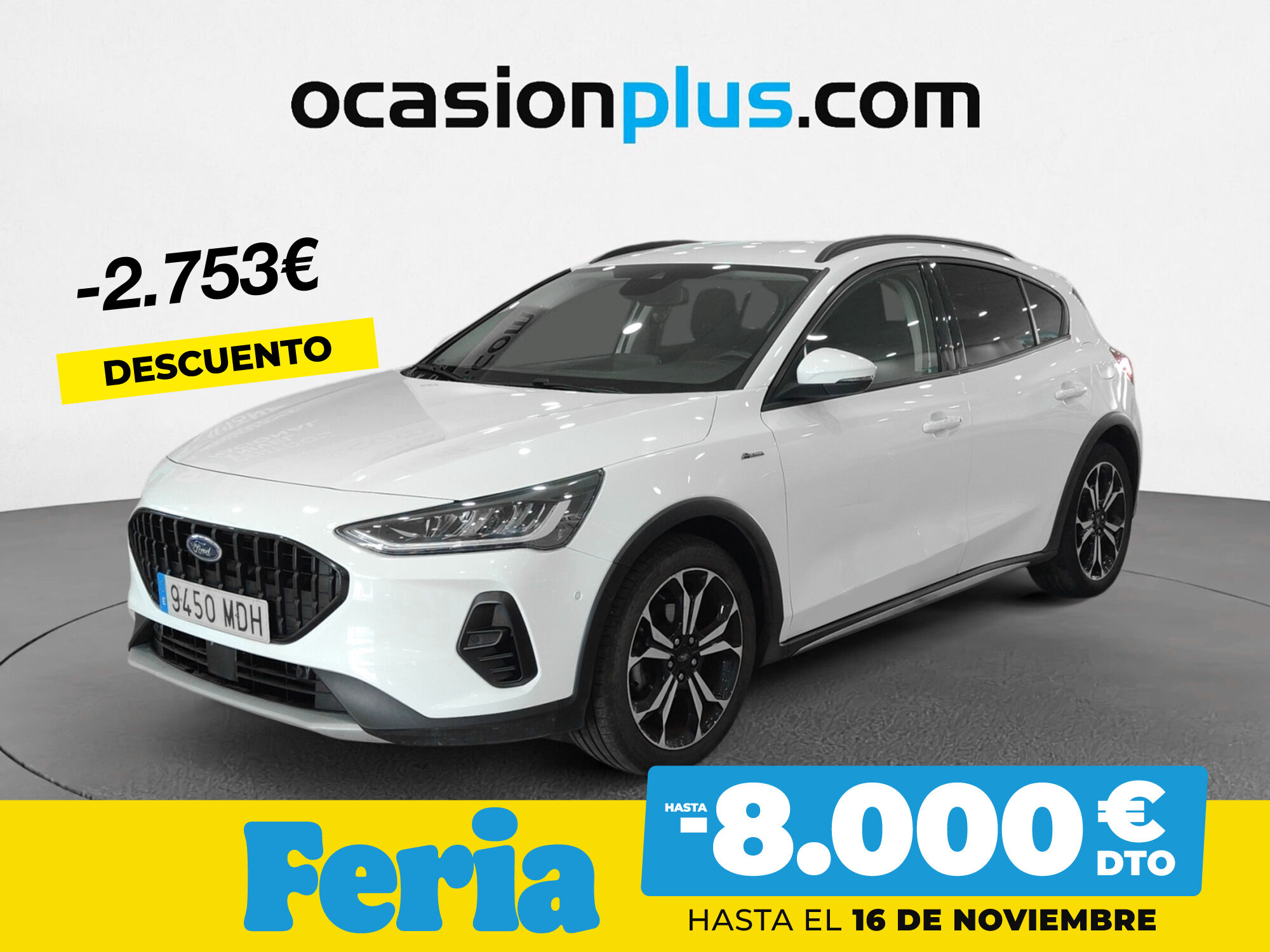 FORD Focus (1.0 Ecoboost MHEV Active 114 kW (155 CV)) en Madrid