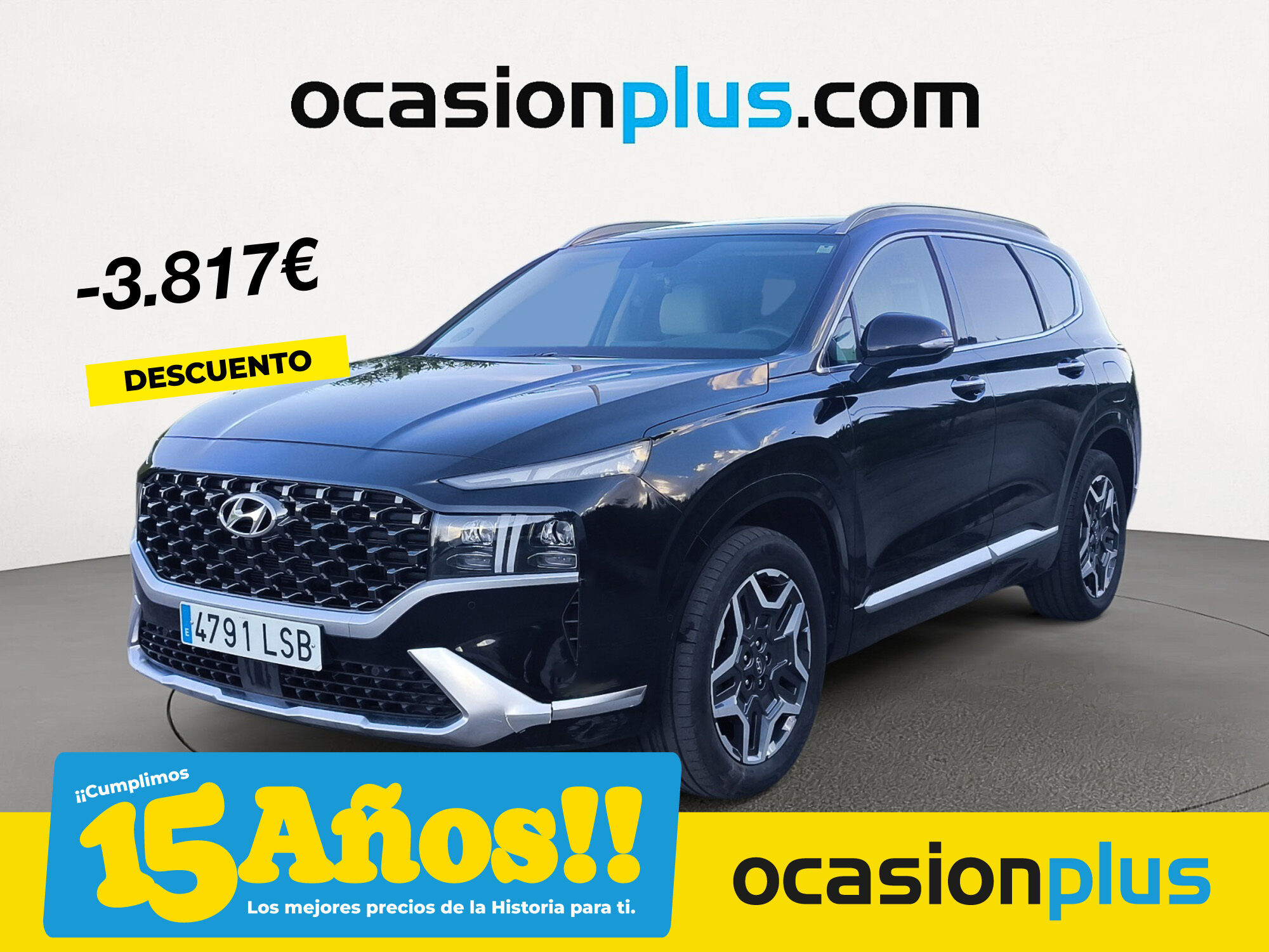 HYUNDAI Santa Fe (1.6 TGDi HEV Style 4x4 Auto 169 kW (230 CV)) en Madrid
