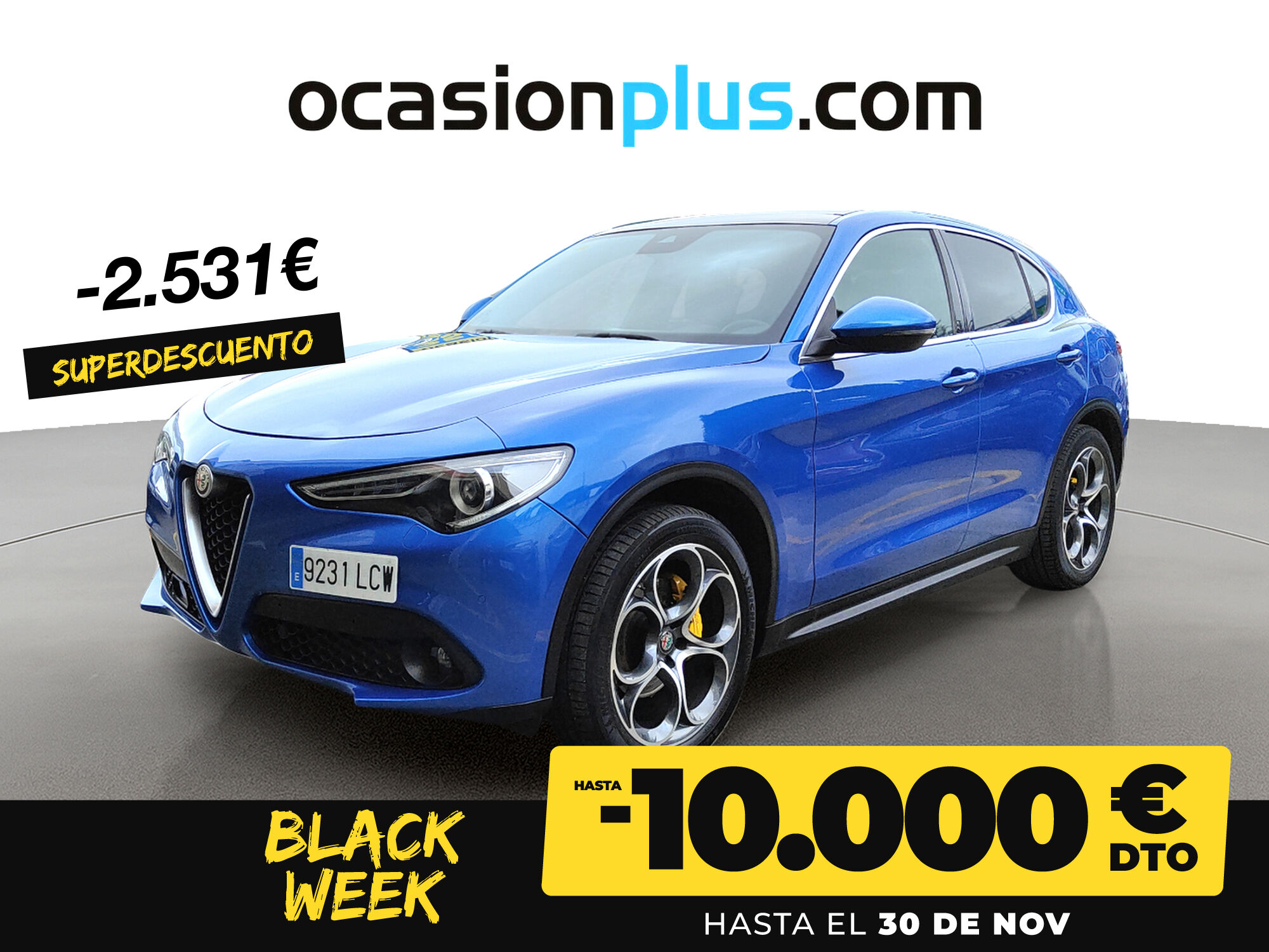 ALFA ROMEO Stelvio (2.2 Diesel Executive Q4 154 kW (210 CV)) en Madrid