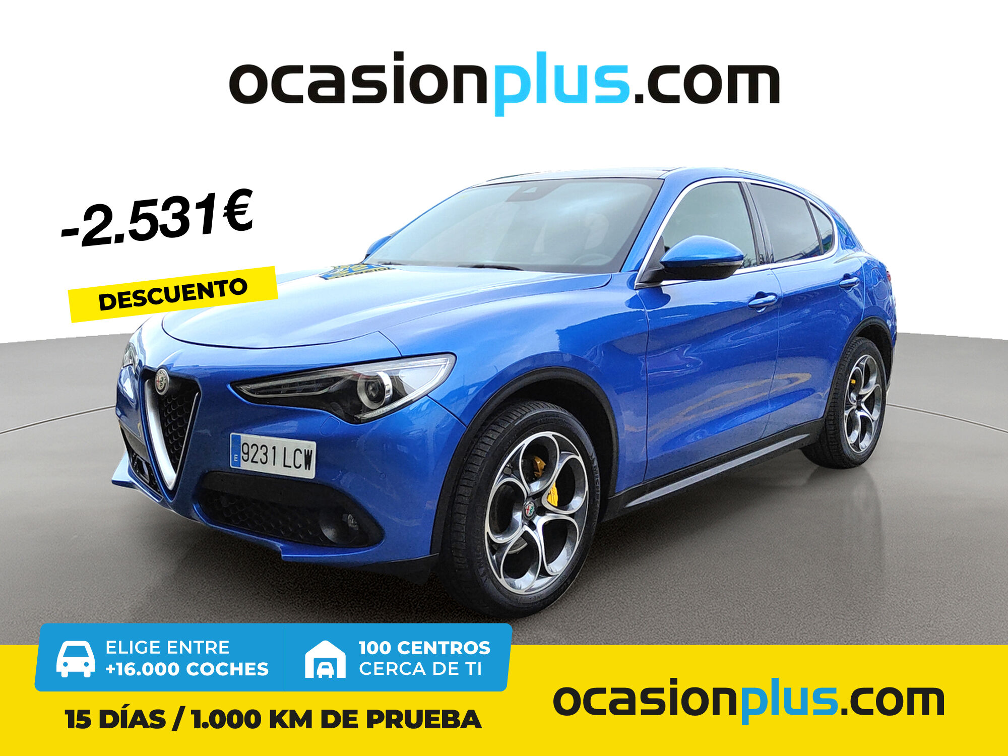 ALFA ROMEO Stelvio (2.2 Diesel Executive Q4 154 kW (210 CV)) en Madrid