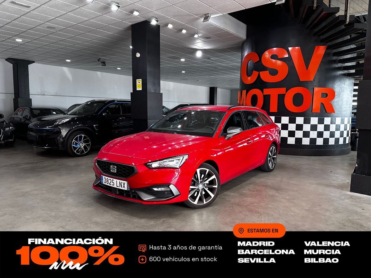 SEAT León (1.5 eTSI 110kW DSG-7 S&S FR Go L) en Madrid