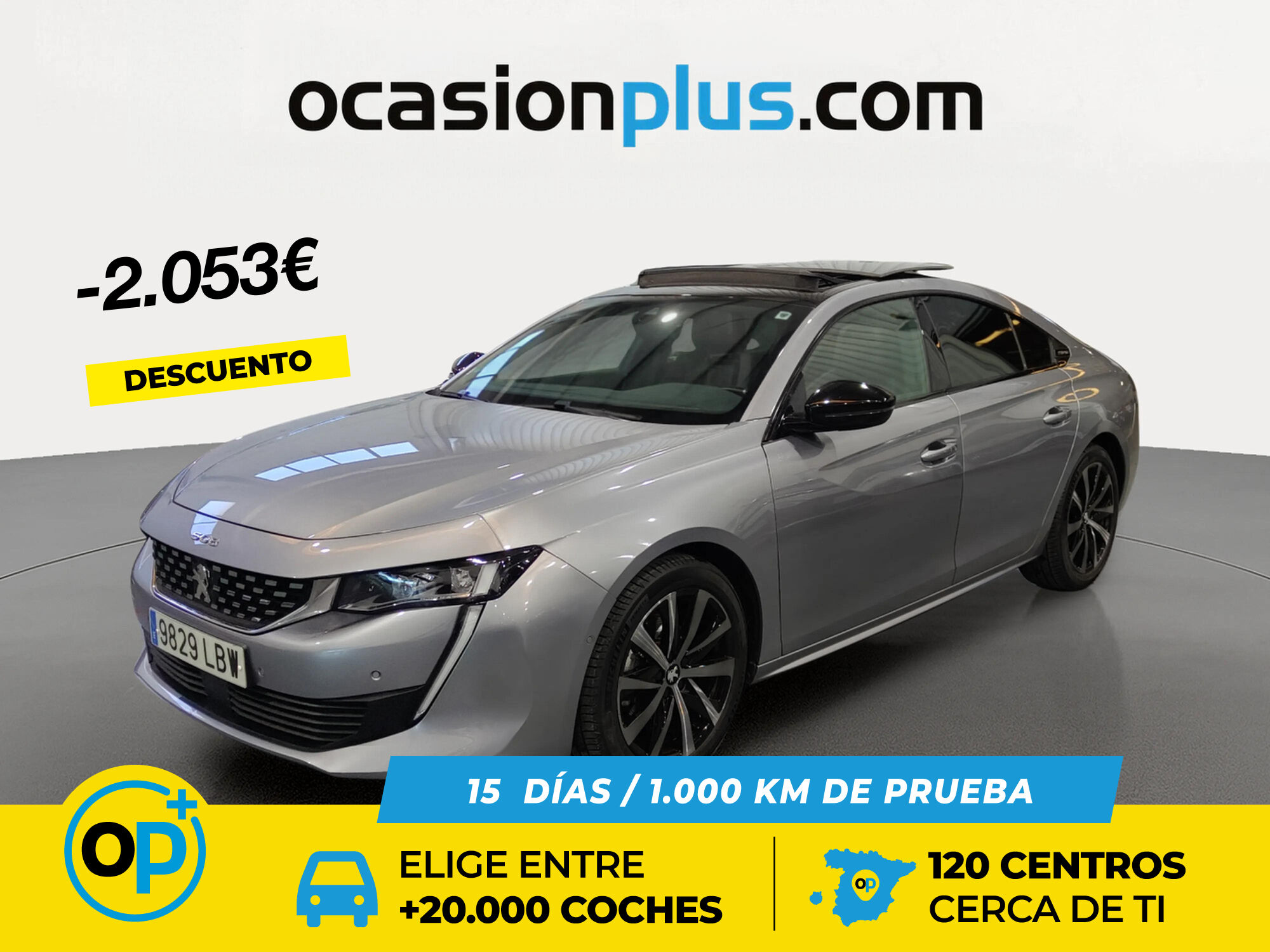 PEUGEOT 508 (BlueHDi 130 S&S GT Line 96 kW (130 CV)) en Madrid