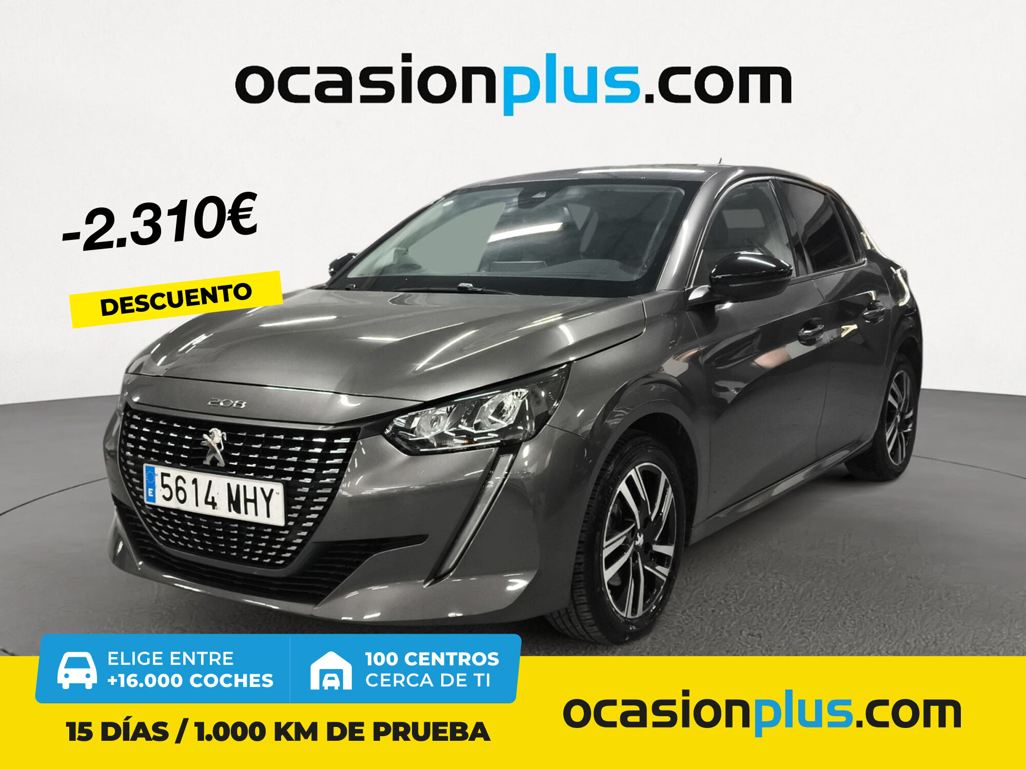 PEUGEOT 208 (PureTech 100 Allure 75 kW (100 CV)) en Madrid