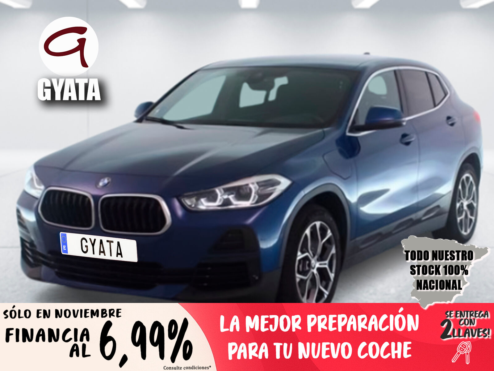 BMW X2 (xDrive25e 162 kW (220 CV)) en Madrid