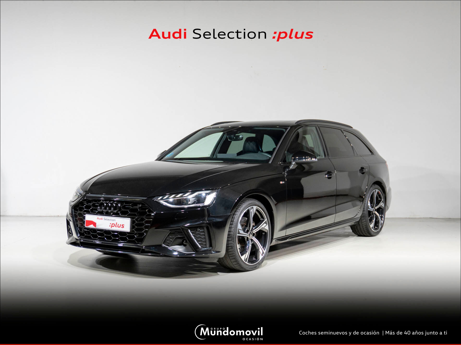 AUDI A4 (2.0 35 TDI MHEV S TRONIC BLACK LINE 4P) en Navarra