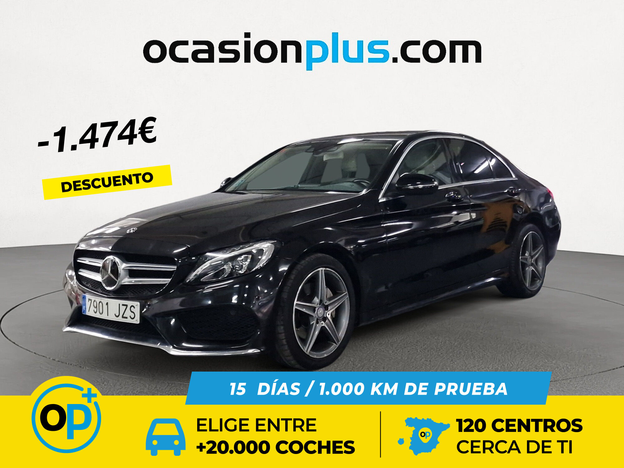 MERCEDES Clase C (220 d 125 kW (170 CV)) en Madrid