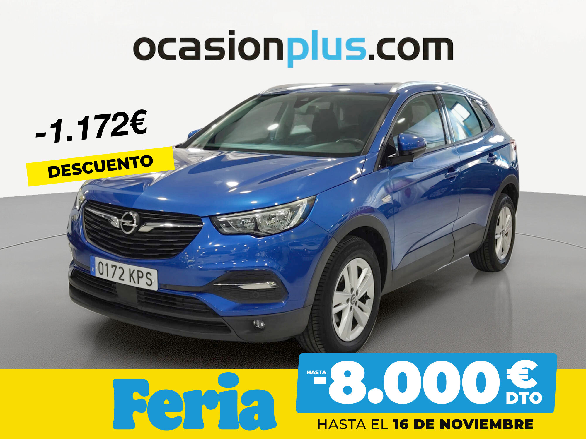 OPEL Grandland X (1.2 Turbo Selective 96 kW (130 CV)) en Madrid