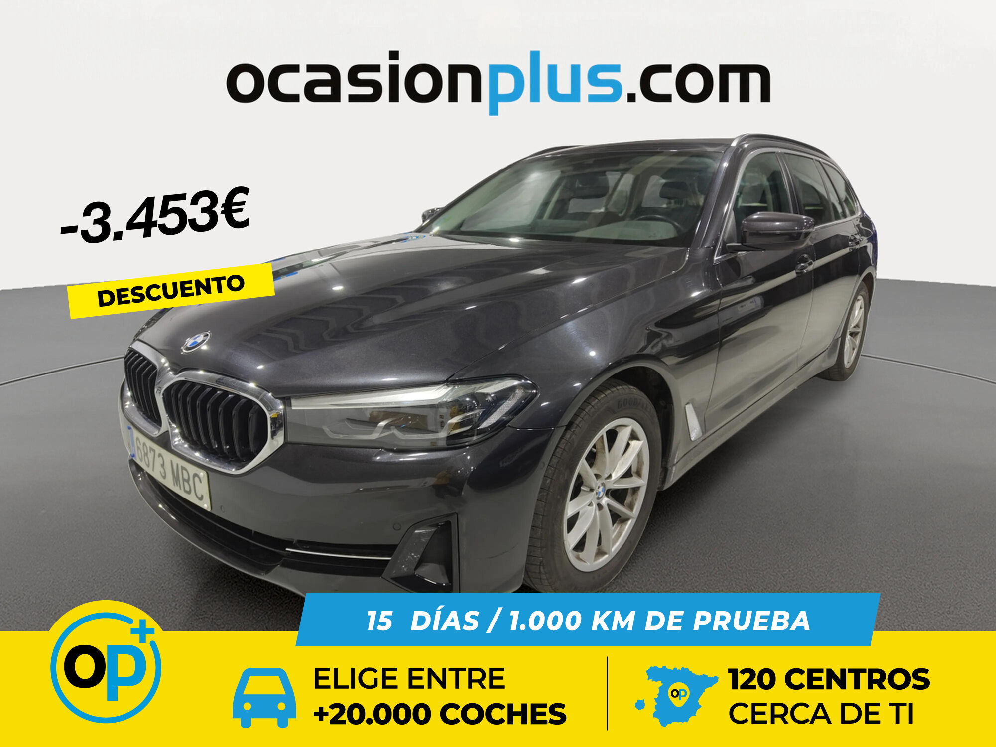 BMW Serie 5 (520d xDrive Touring 140 kW (190 CV)) en Madrid