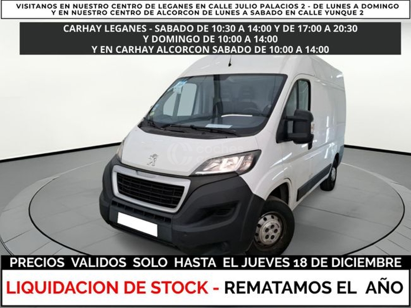 Foto del PEUGEOT Boxer Furgón 2.0BlueHDI 330 L1H1 110