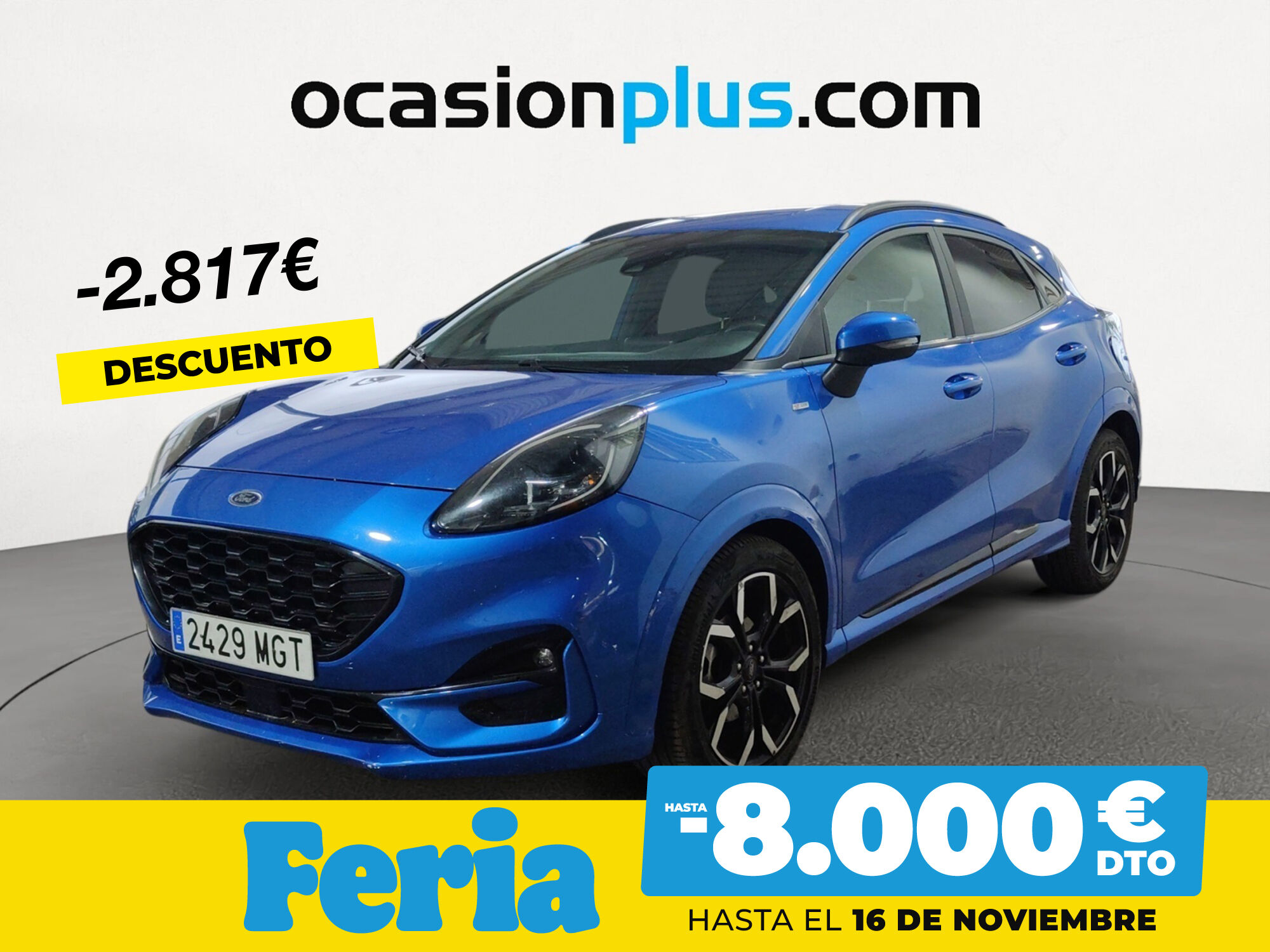 FORD Puma (1.0 EcoBoost MHEV ST-Line X Auto 92 kW (125 CV)) en Madrid