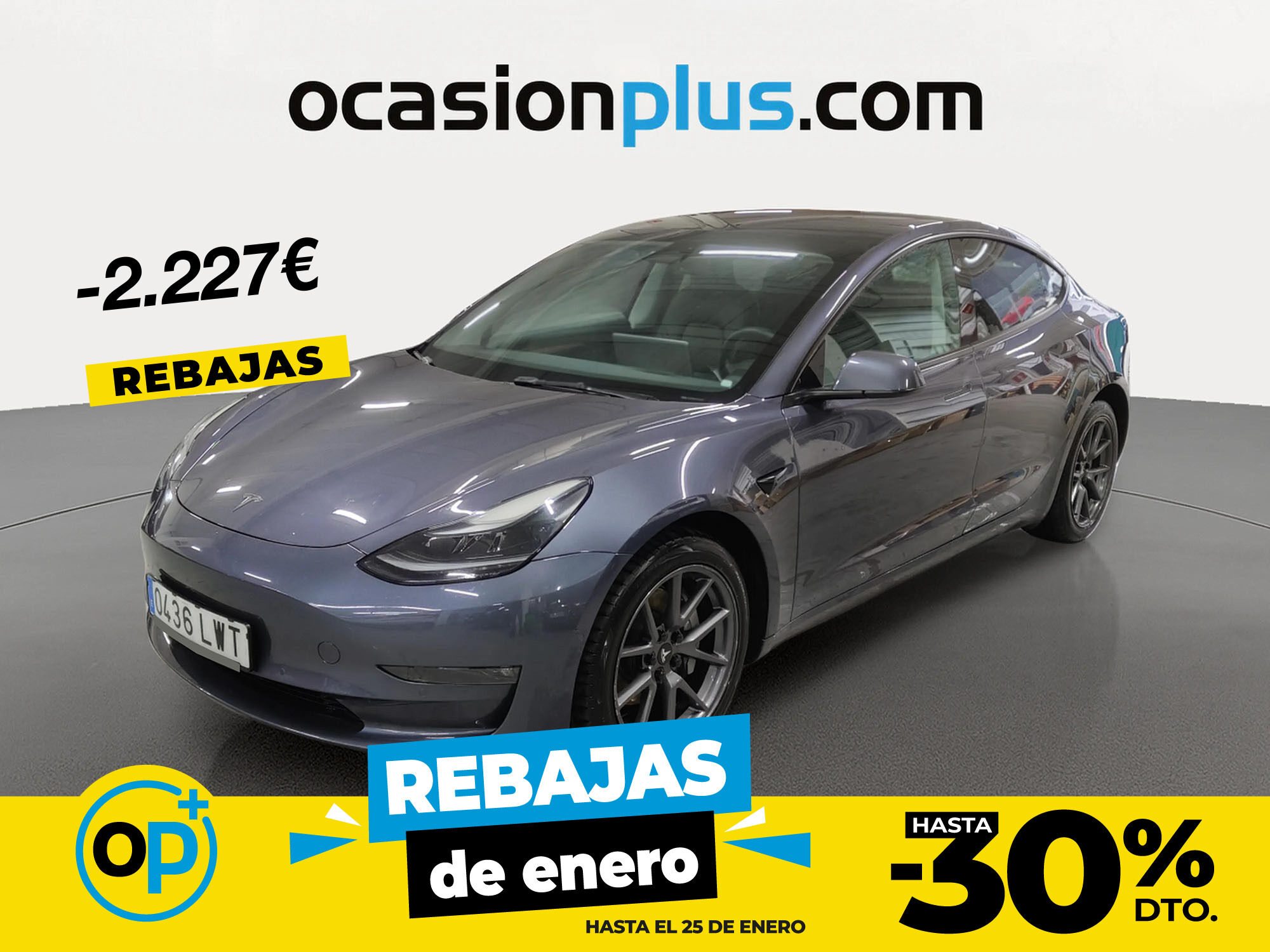 TESLA Model 3 (Gran Autonomía 4WD 366 kW (498 CV)) en Madrid