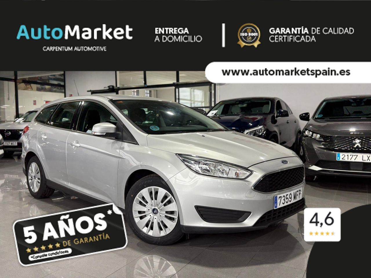 FORD Focus (1.5 tdci 95cv) en Lugo