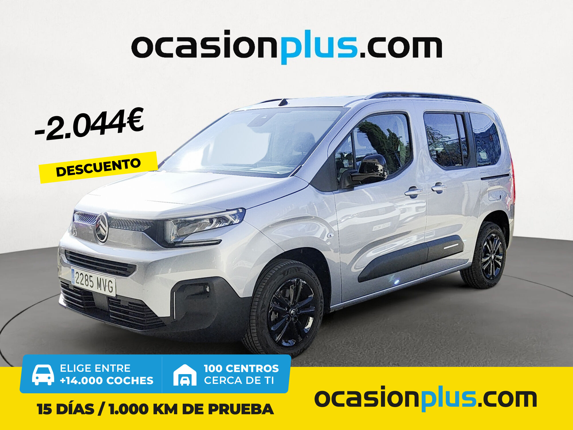 CITROEN Berlingo (BlueHDi 100 S&S Plus Talla M 75 kW (102 CV)) en Madrid