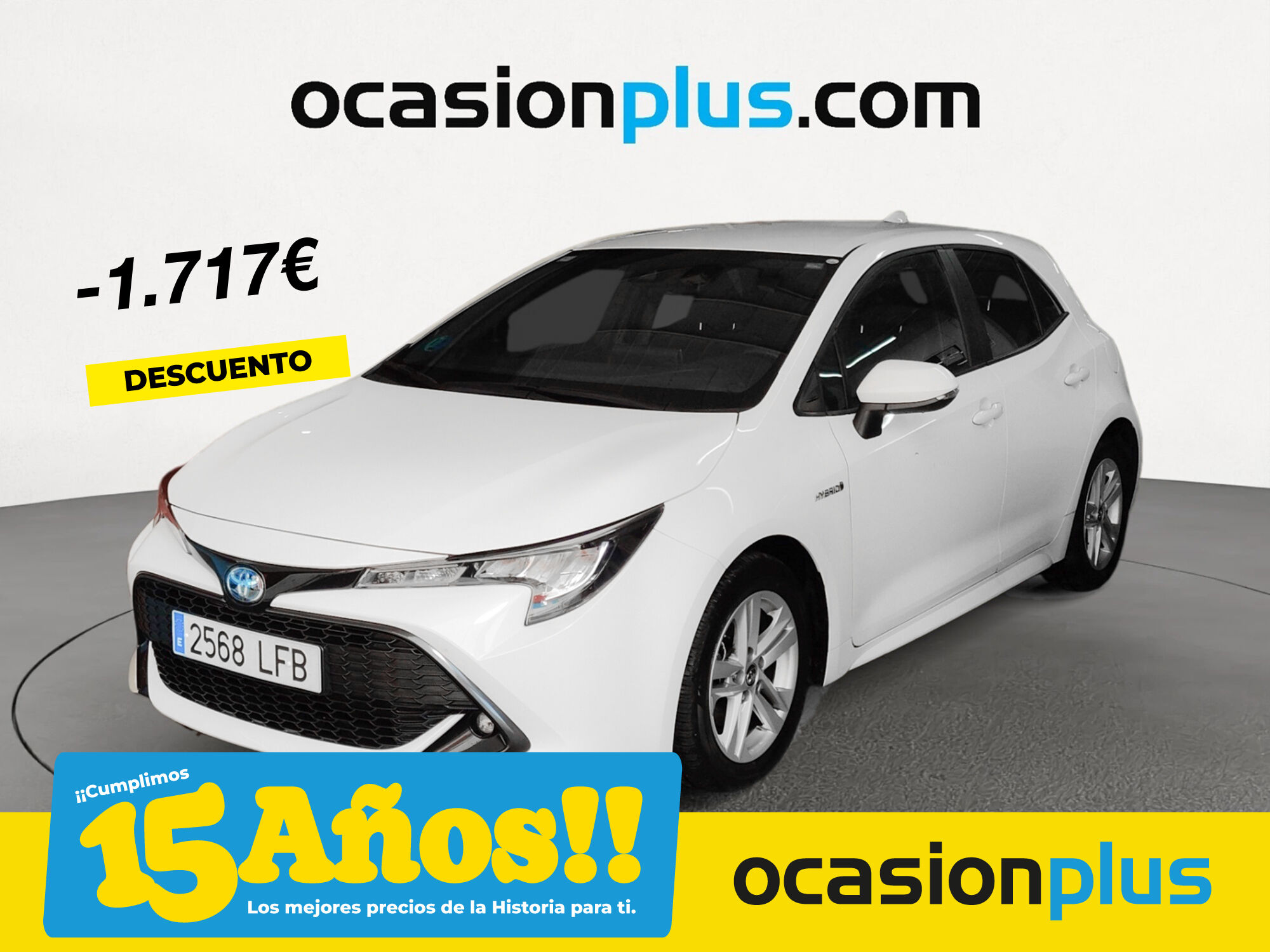 TOYOTA Corolla (125H Active E-CVT 90 kW (122 CV)) en Madrid