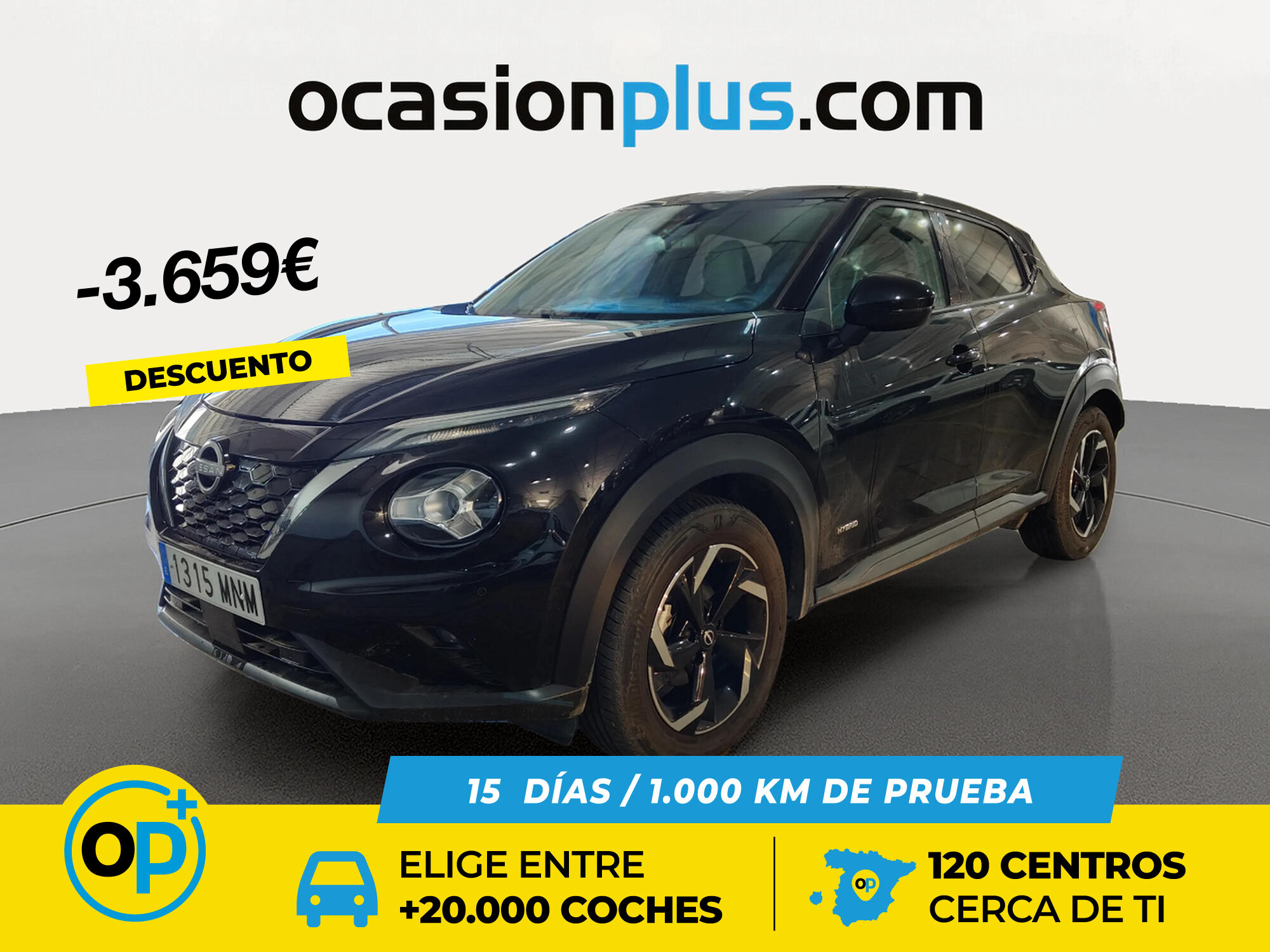 NISSAN Juke (1.6 Hybrid N-Connecta Auto 105 kW (143 CV)) en Madrid