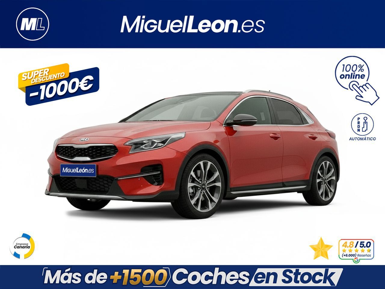 KIA XCeed (1.6 GDi PHEV 104kW (141CV) eTech) en Palmas, Las