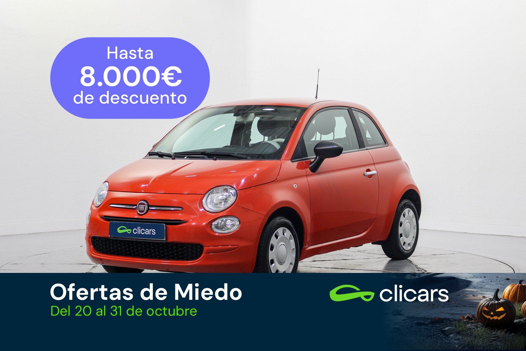 FIAT 500 (500 1.0 Hybrid Cult 52kW) en Madrid