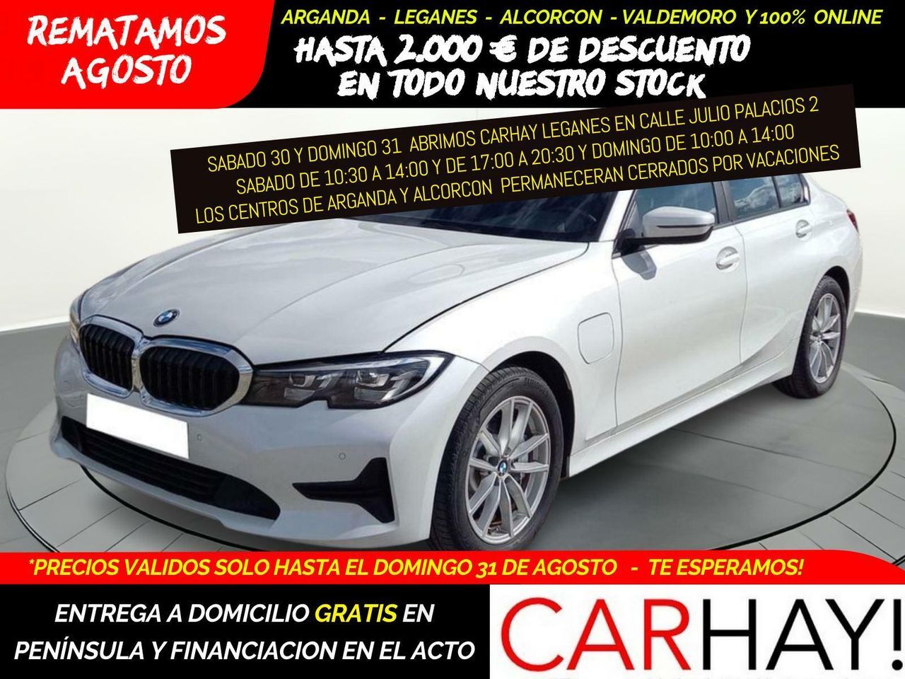 BMW Serie 3 (330eA PHEV Business) en Madrid