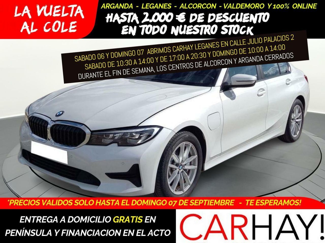 BMW Serie 3 (330eA PHEV Business) en Madrid