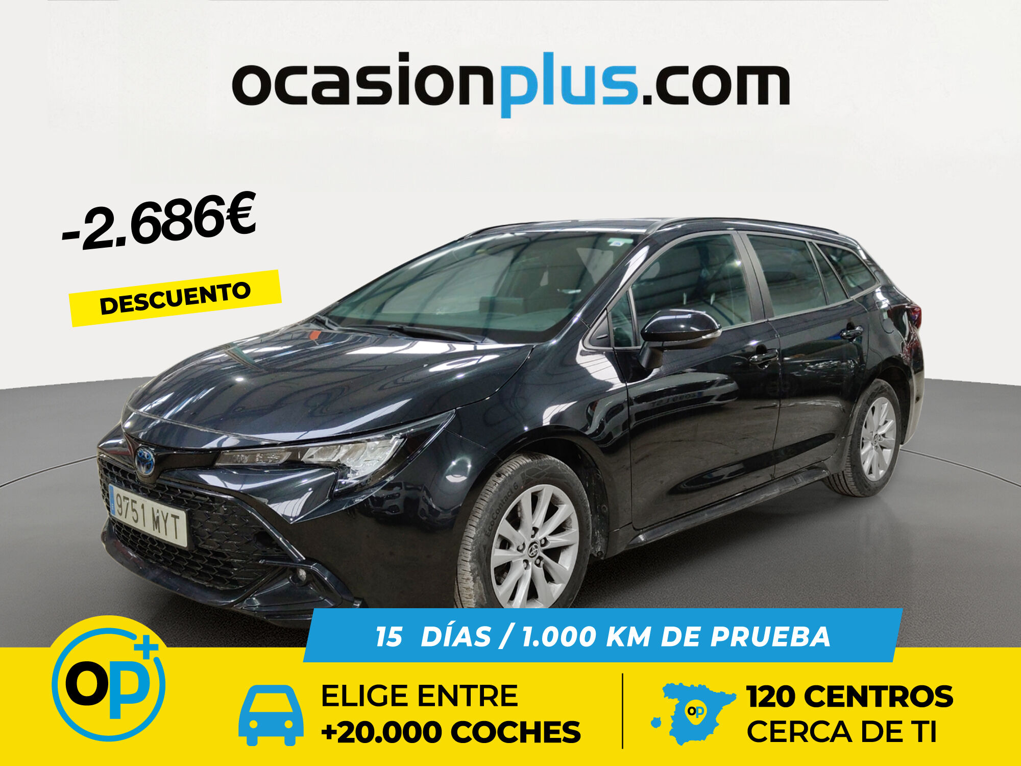 TOYOTA Corolla (140H Active Plus Touring Sport 103 kW (140 CV)) en Madrid