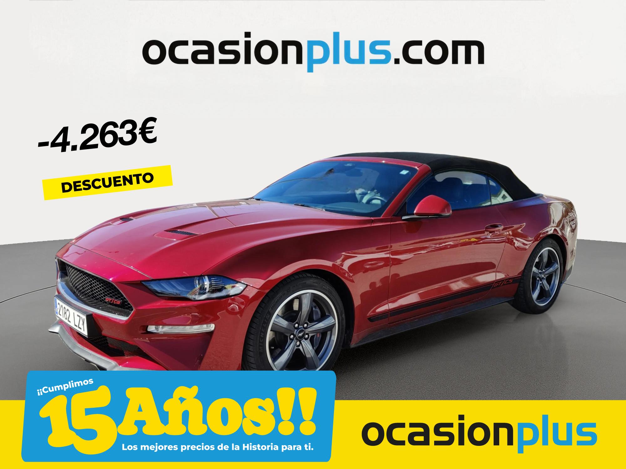 FORD Mustang (5.0 Ti-VCT V8 Convertible Mustang GT Autom. 331 kW (450 CV)) 