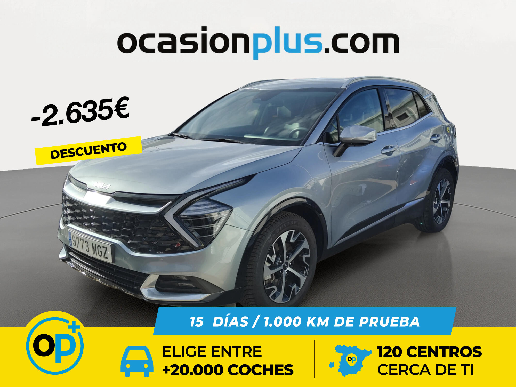 KIA Sportage (1.6 T-GDi MHEV Tech 4x2 112 kW (150 CV)) en Madrid