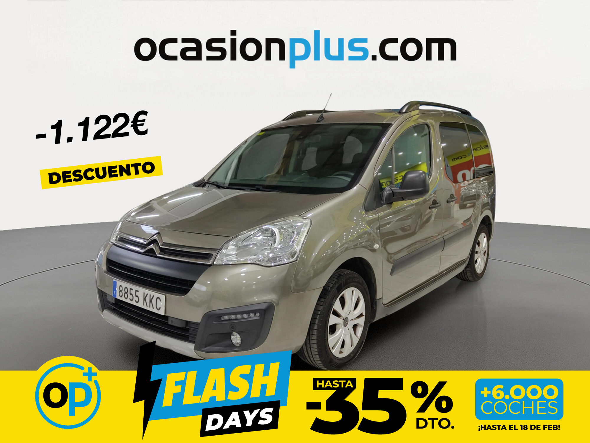 Foto del CITROEN Berlingo B. Multispace 1.6BlueHDi 20 Aniversario 100
