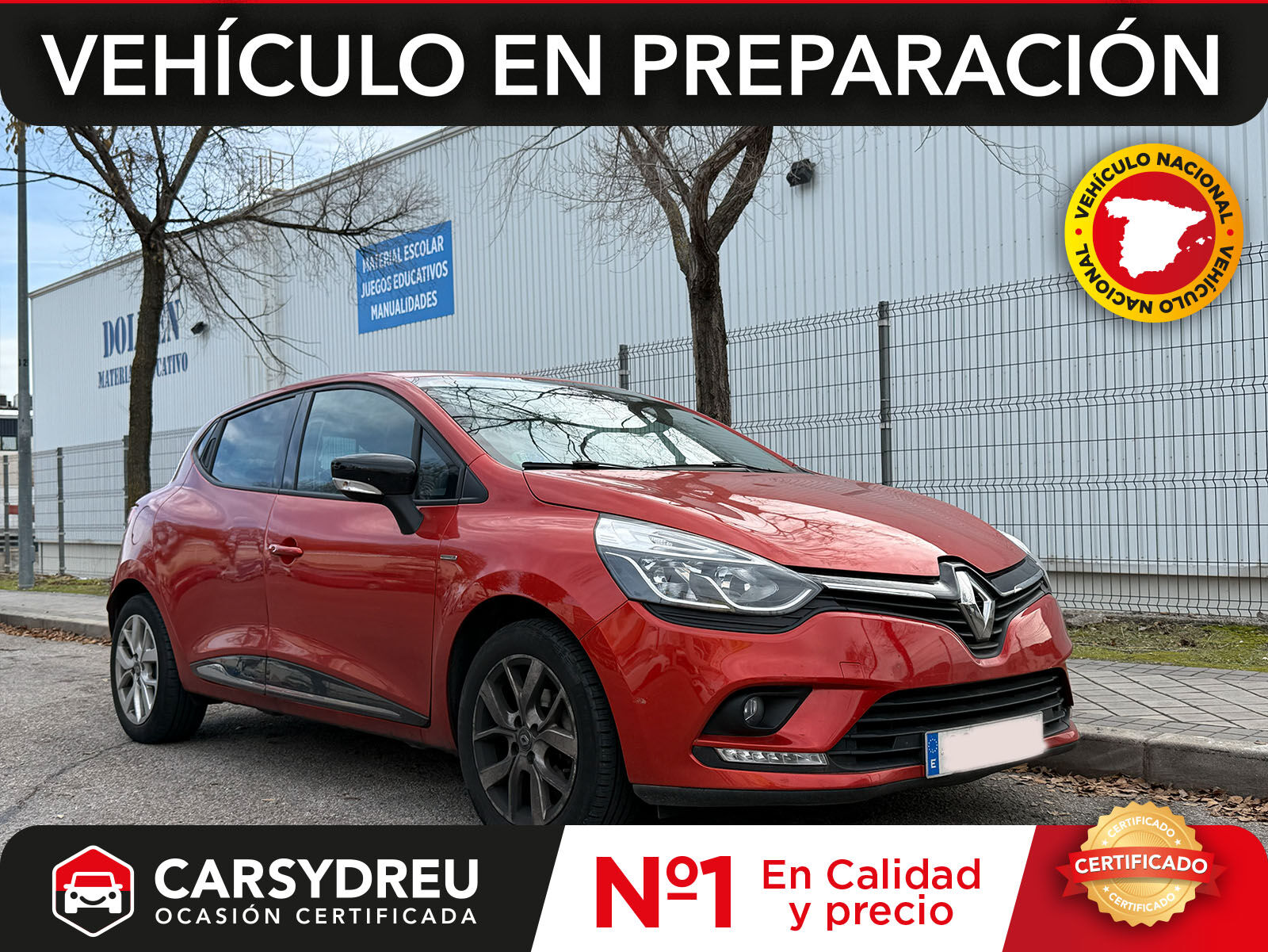 RENAULT Clio (Limited TCe 66kW (90CV) GLP -18) en Madrid