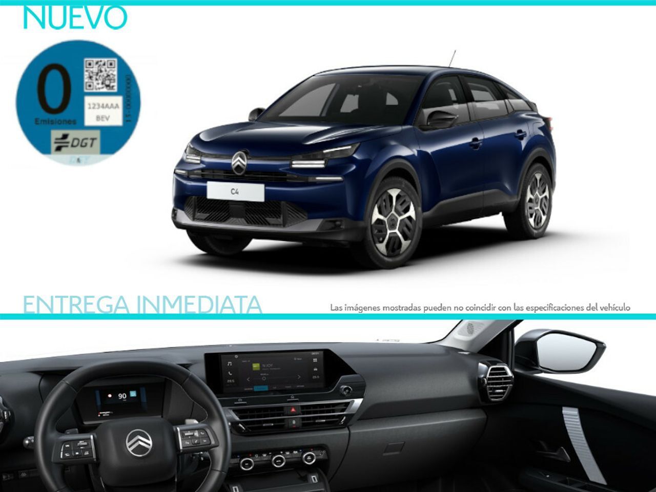 CITROEN C4 (ë-C4 eléctrico 100kW 50kWh Plus) en Barcelona