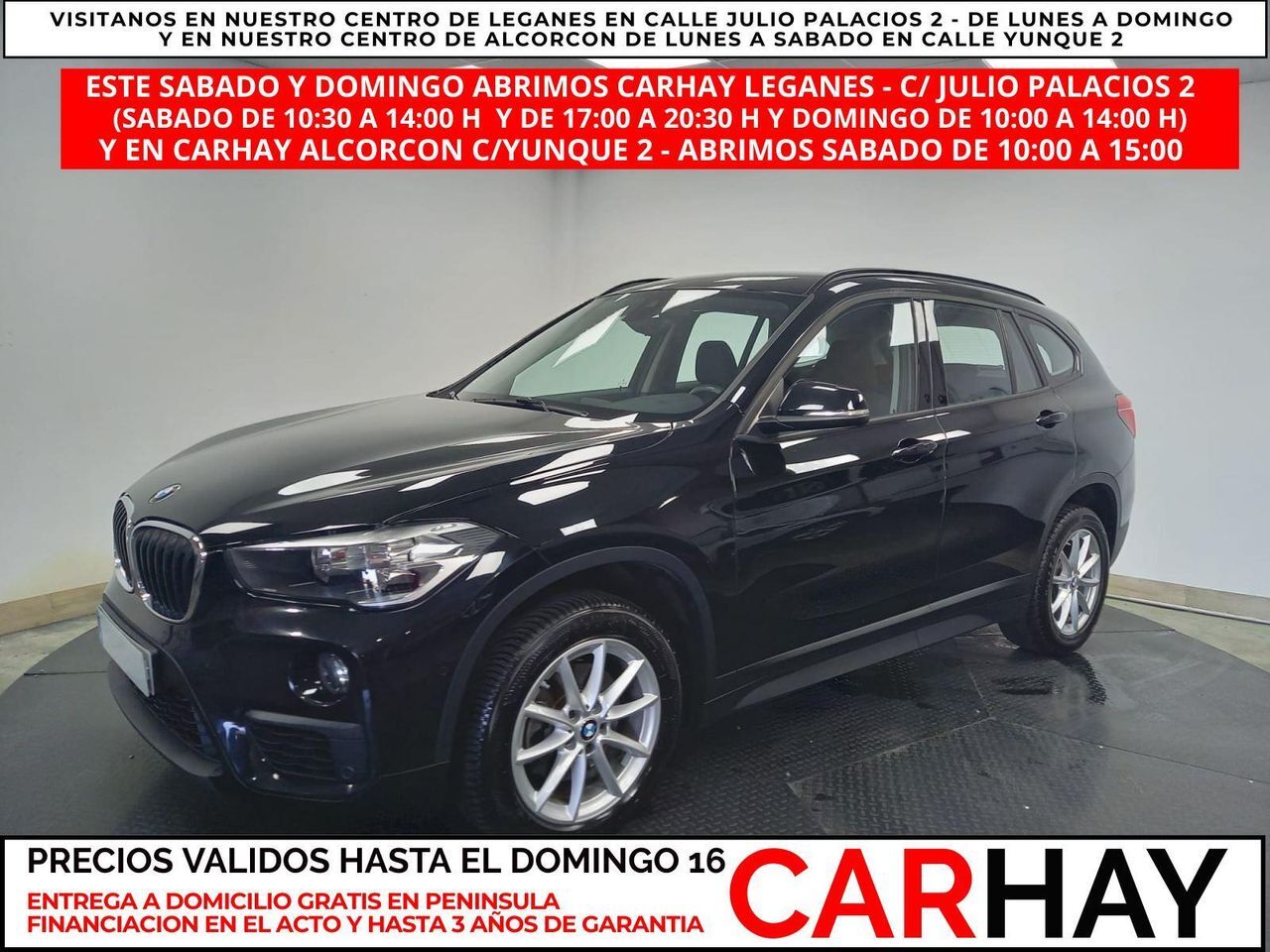 BMW X1 (1.5i sDrive18 OPF (EU6d-TEMP)) en Madrid