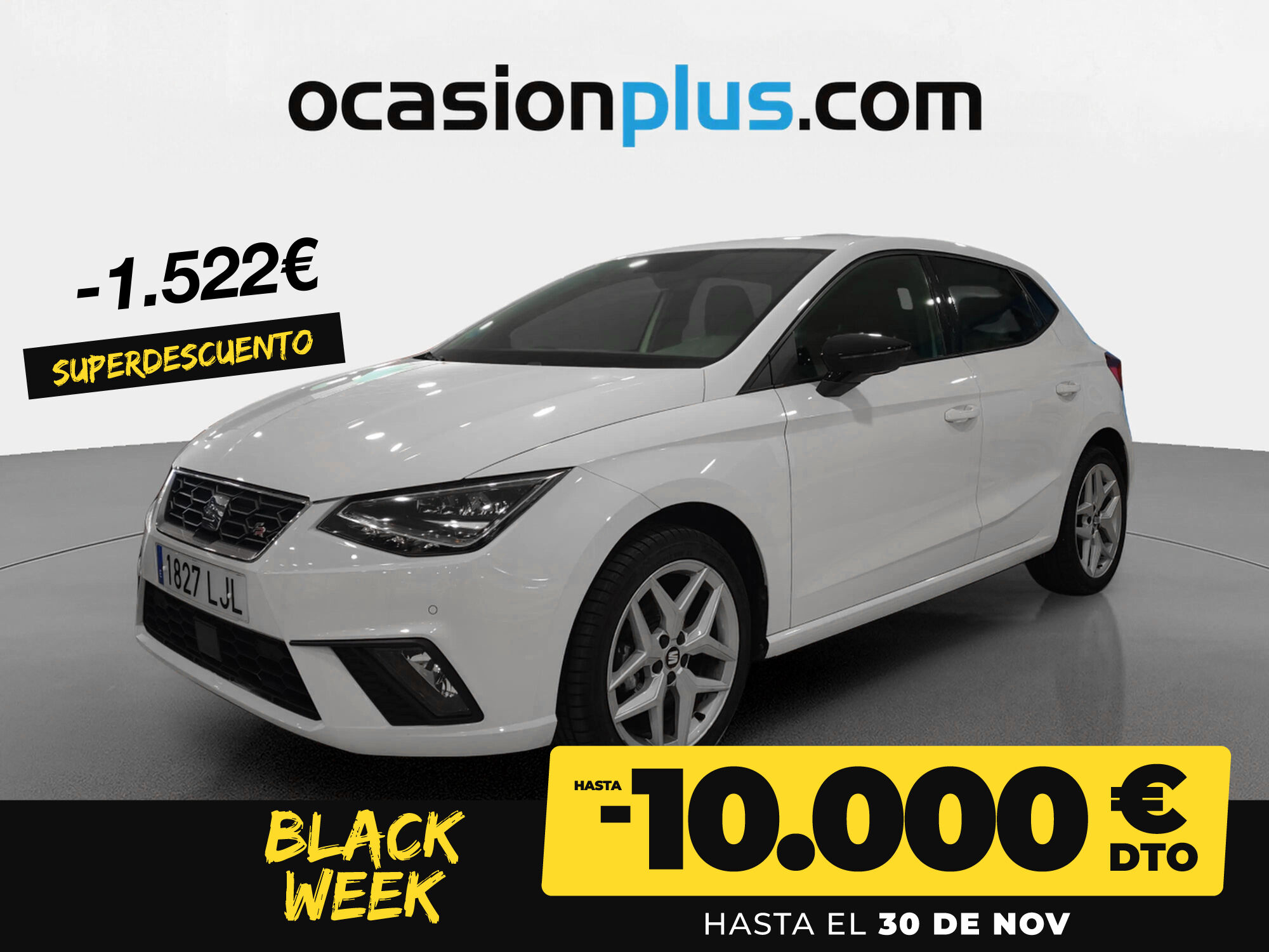 SEAT Ibiza (1.0 TGI FR Plus 66 kW (90 CV)) en Madrid