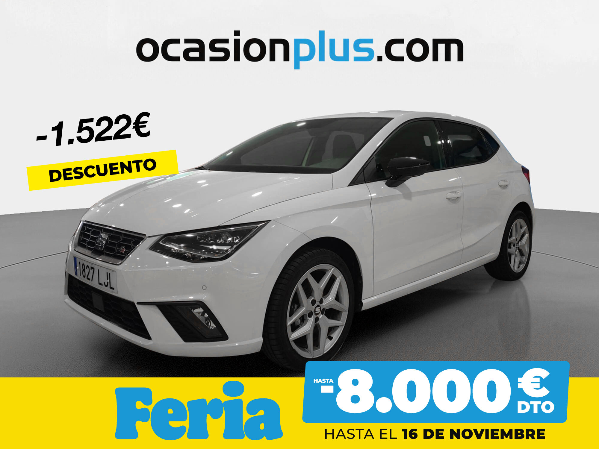 SEAT Ibiza (1.0 TGI FR Plus 66 kW (90 CV)) en Madrid