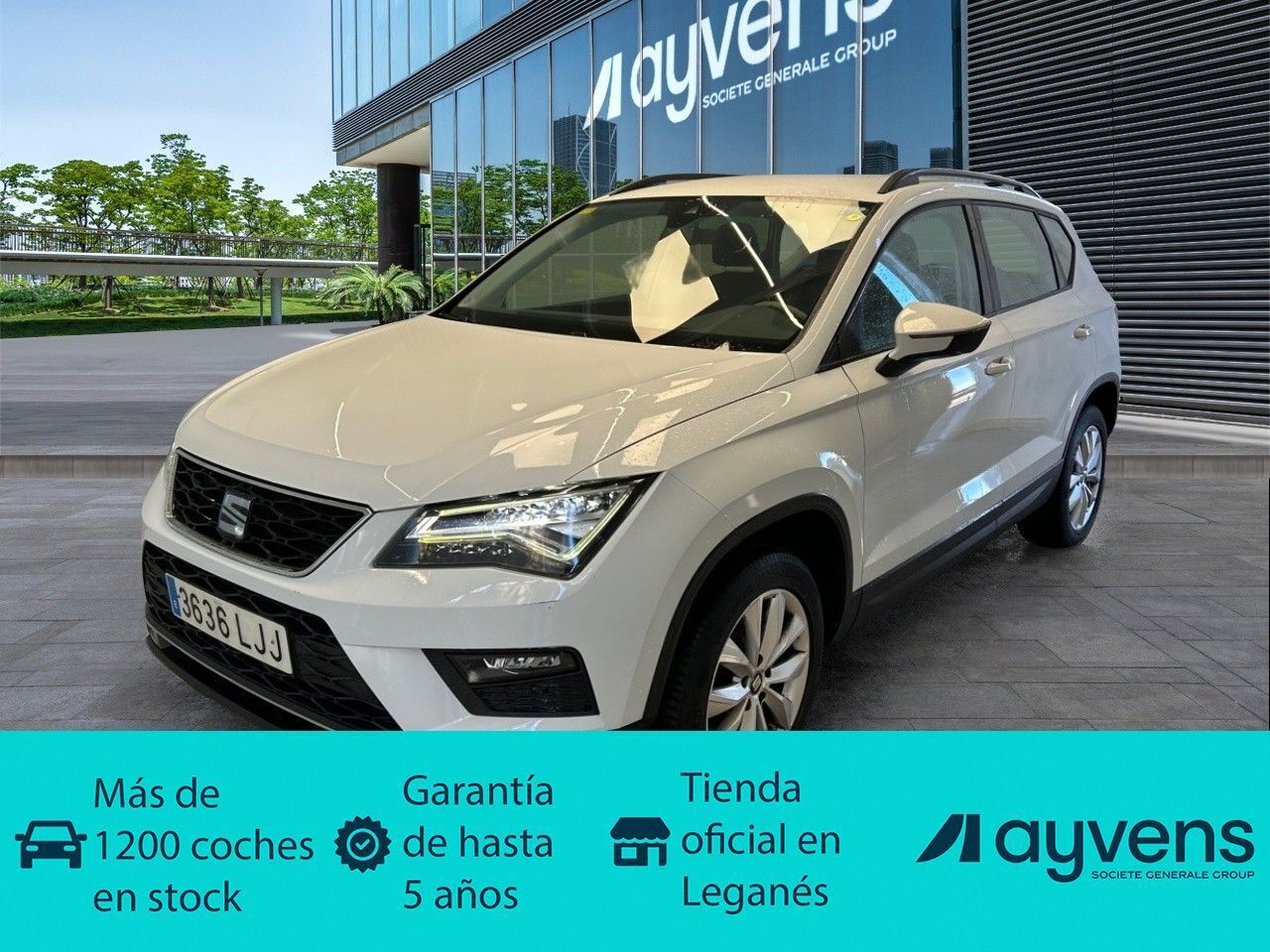 SEAT Ateca (1.6 TDI S&S Ecomotive Style Edition Nav 85 kW (115 CV)) en Madr