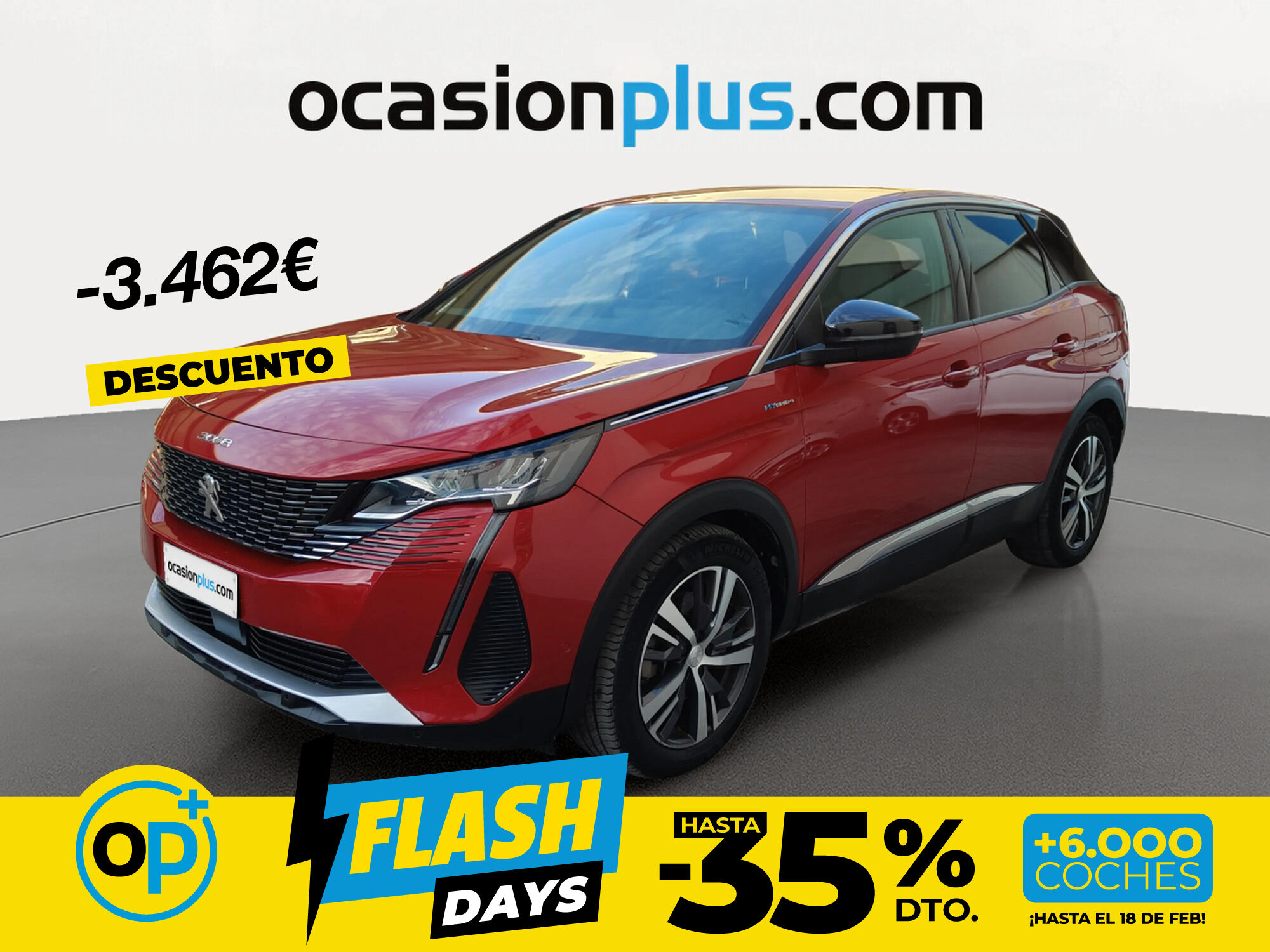 Foto del PEUGEOT 3008 HYB PHEV 300 GT AWD e-EAT8