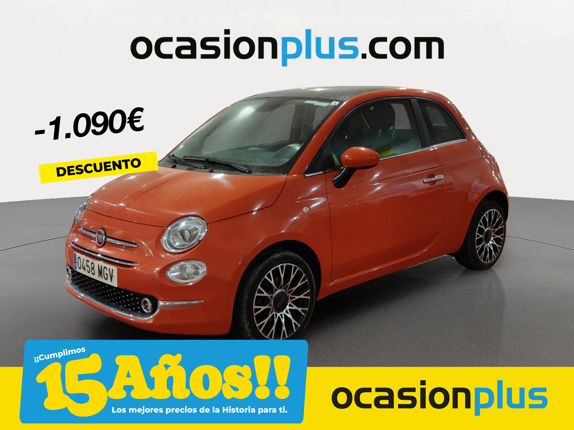 FIAT 500 (1.0 Hybrid Dolcevita 51 kW (70 CV)) en Madrid