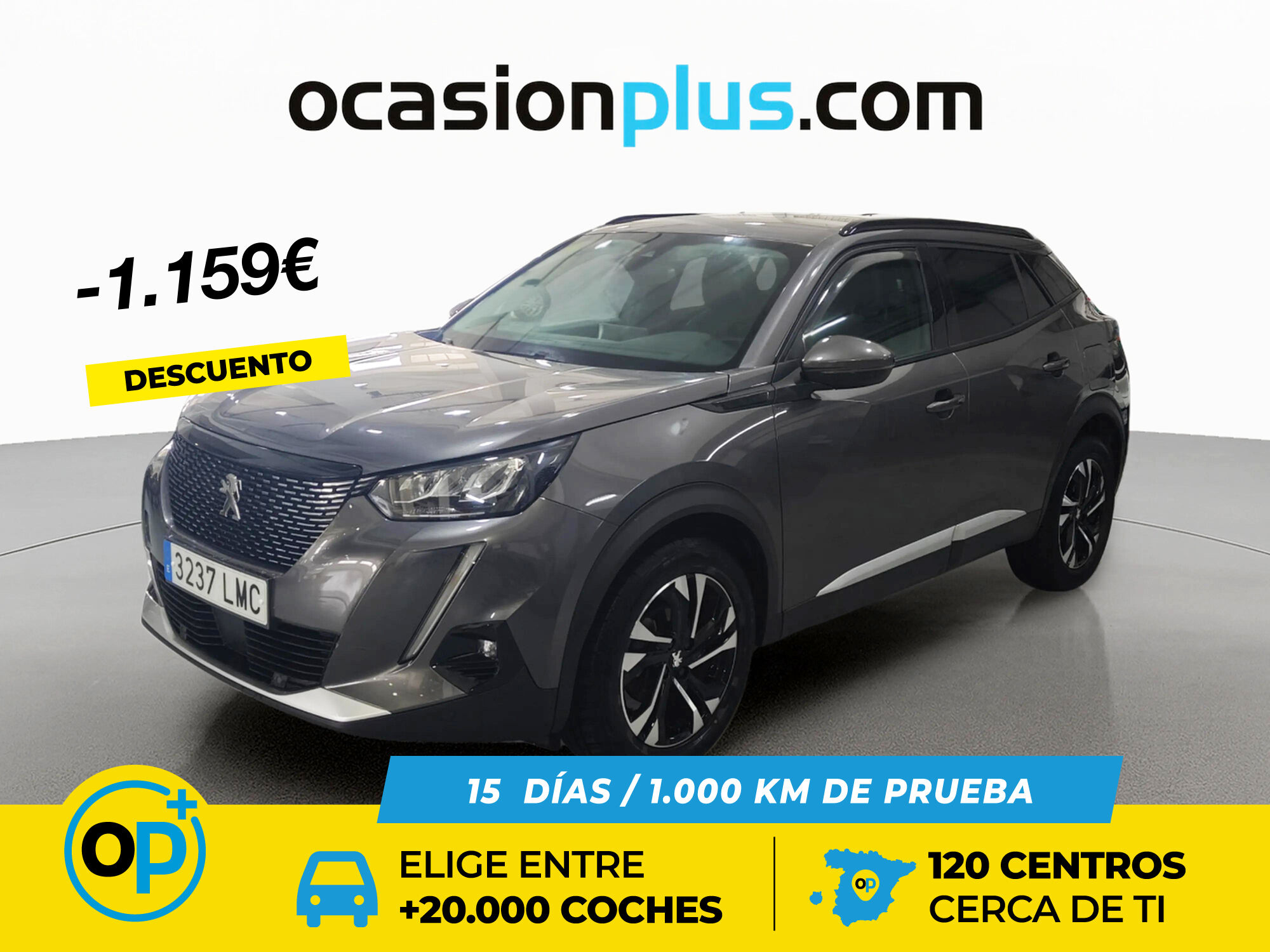 PEUGEOT 2008 (PureTech 100 S&S Allure 75 kW (100 CV)) en Palmas, Las