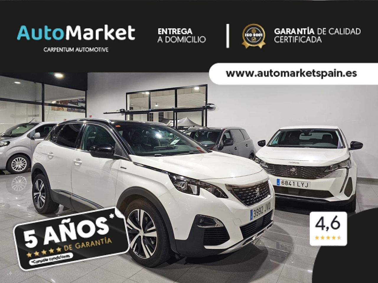 PEUGEOT 3008 SUV (GTLINE 2.0HDI 150CV) en Lugo