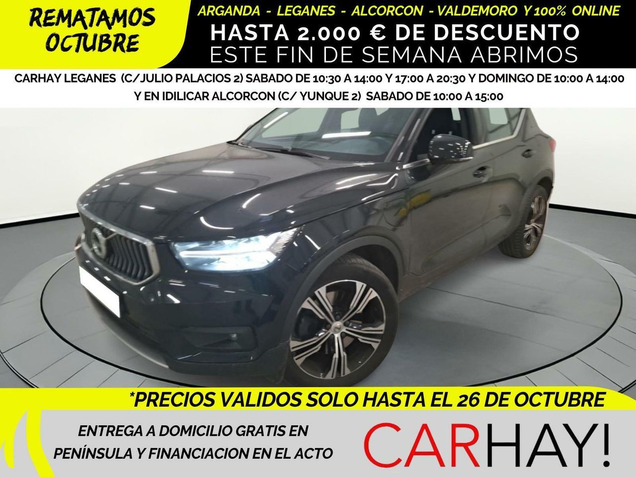 VOLVO XC40 (T4 Recharge 129 + 82ch Business DCT 7) en Madrid