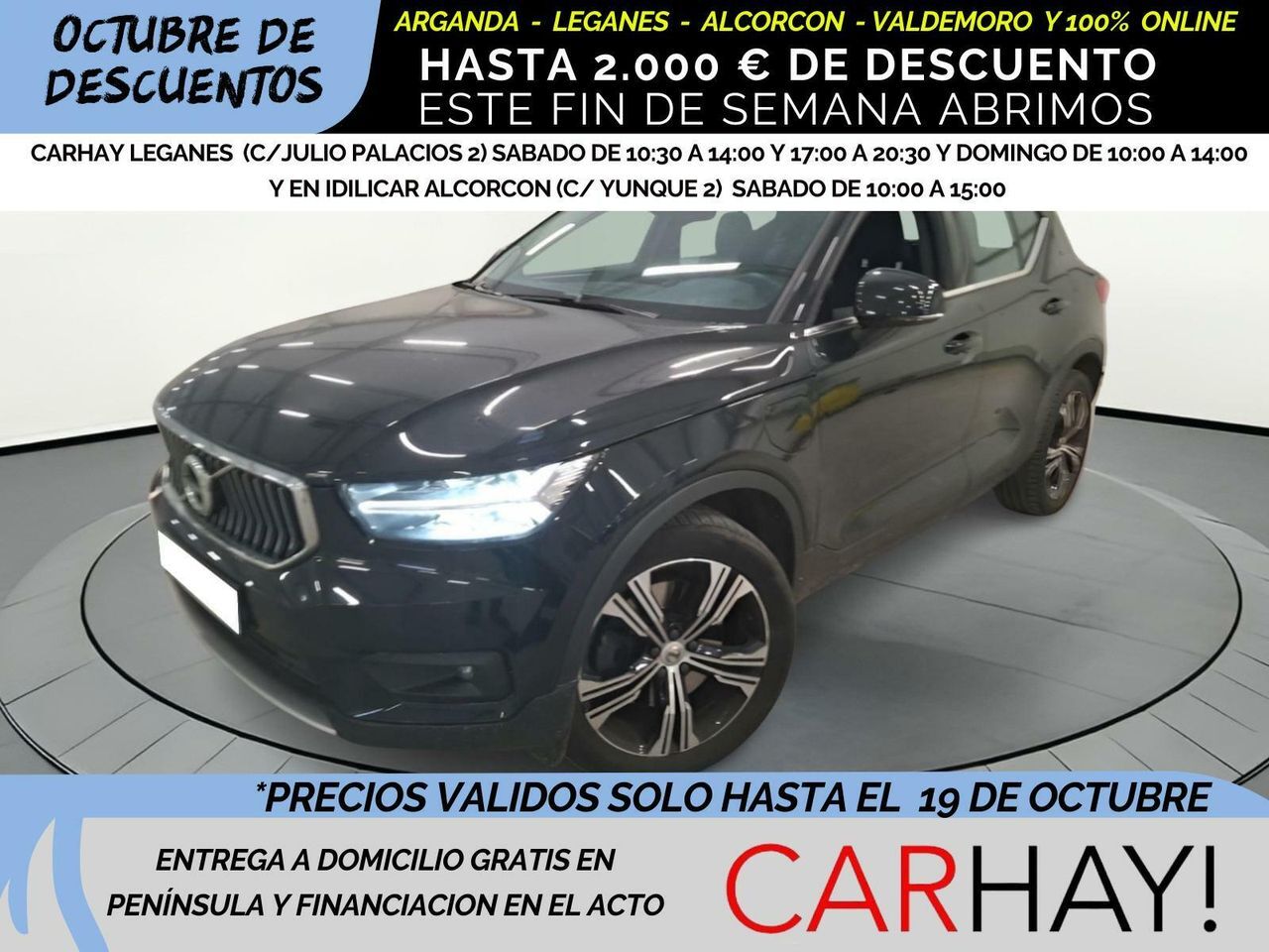 VOLVO XC40 (T4 Recharge 129 + 82ch Business DCT 7) en Madrid