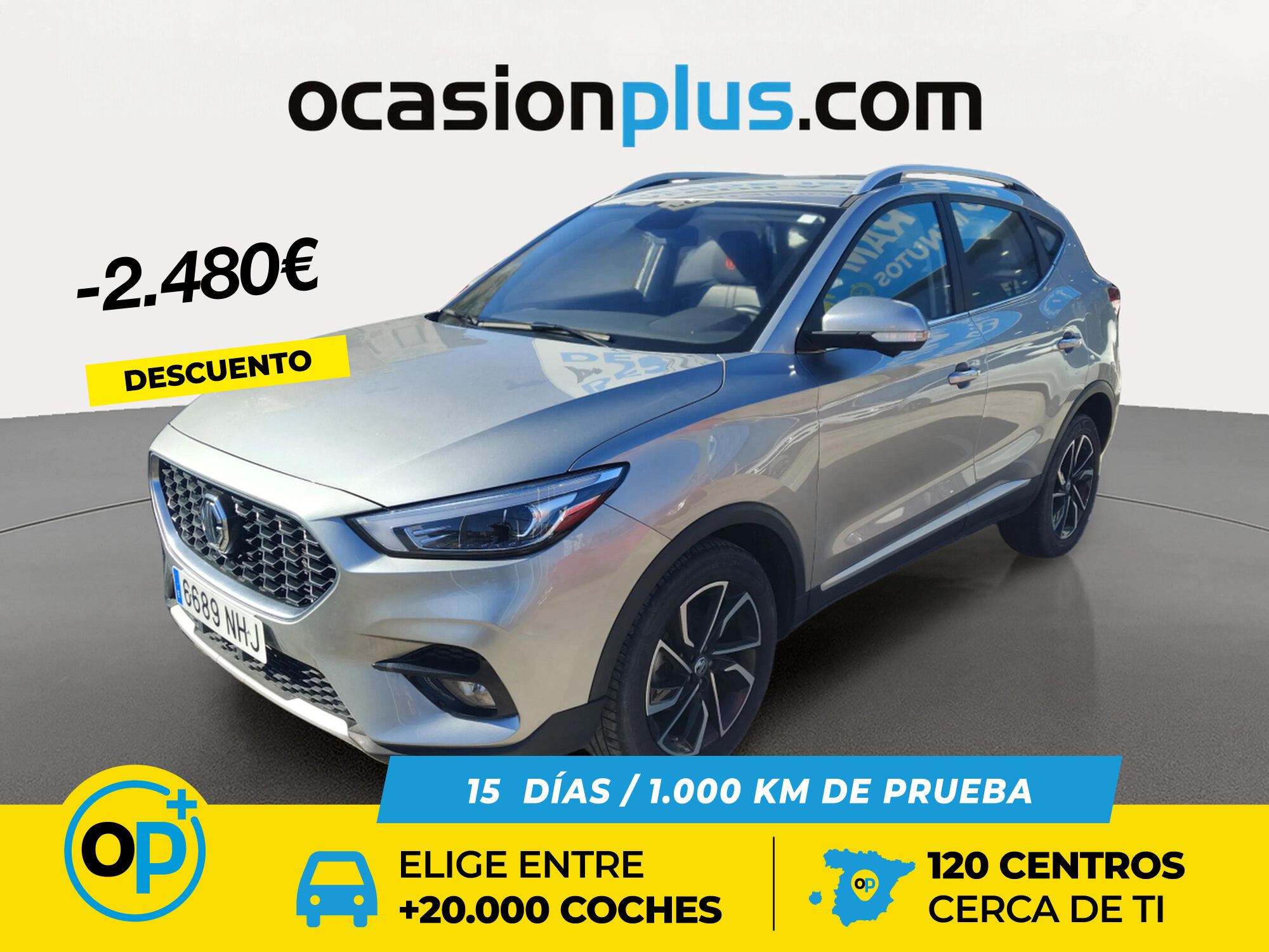 MG ZS (1.0T Luxury Auto 82 kW (111 CV)) en Madrid