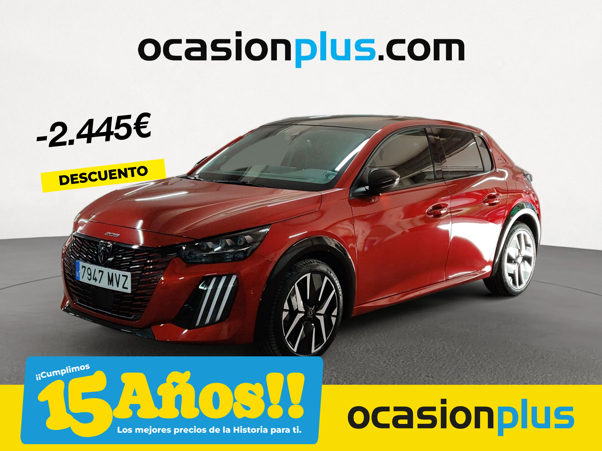PEUGEOT 208 (GT Hybrid eDCS6 100 kW (136 CV)) en Madrid