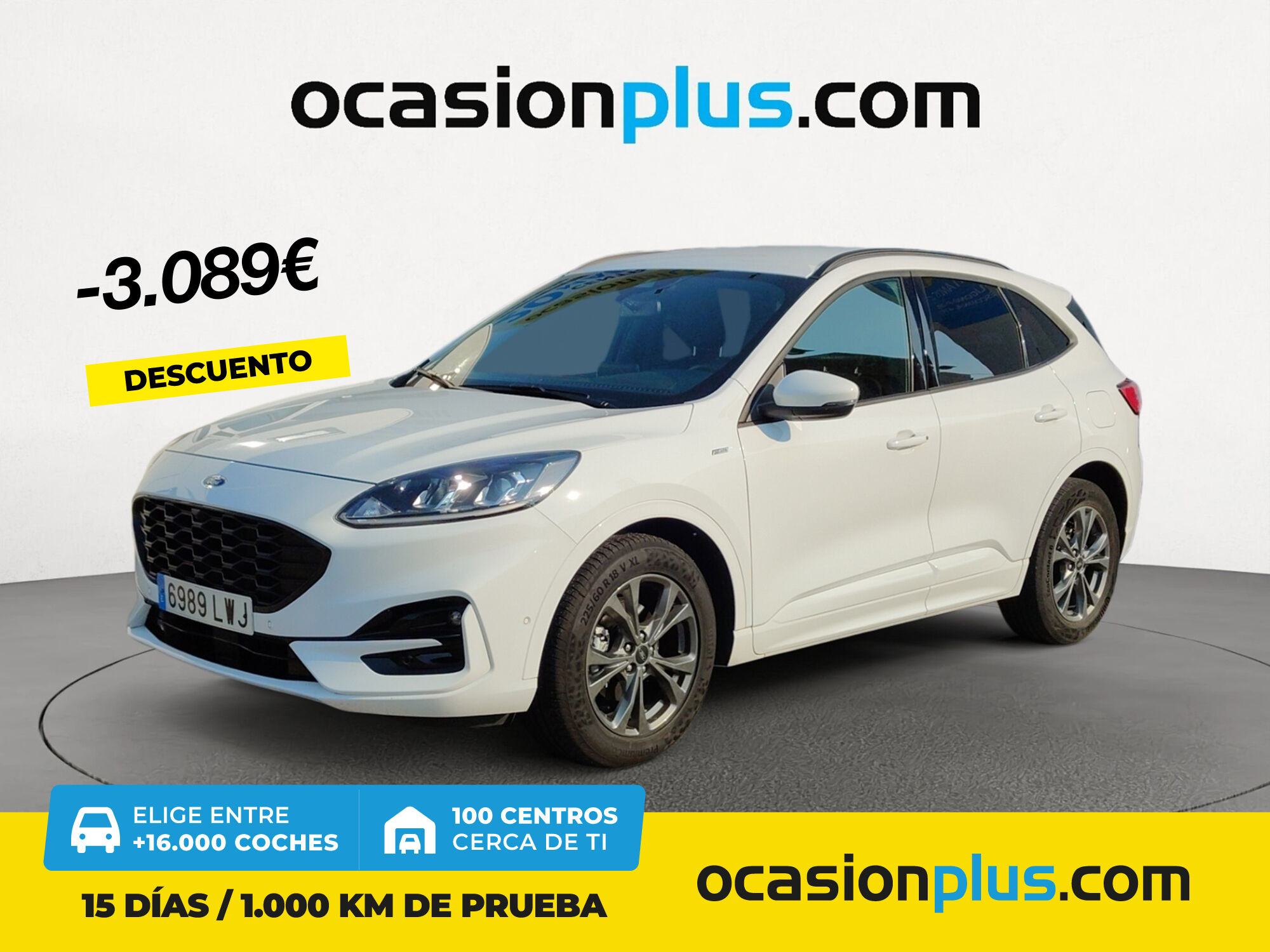 FORD Kuga (2.5 Duratec FHEV ST-Line Auto 140 kW (190 CV)) en Madrid
