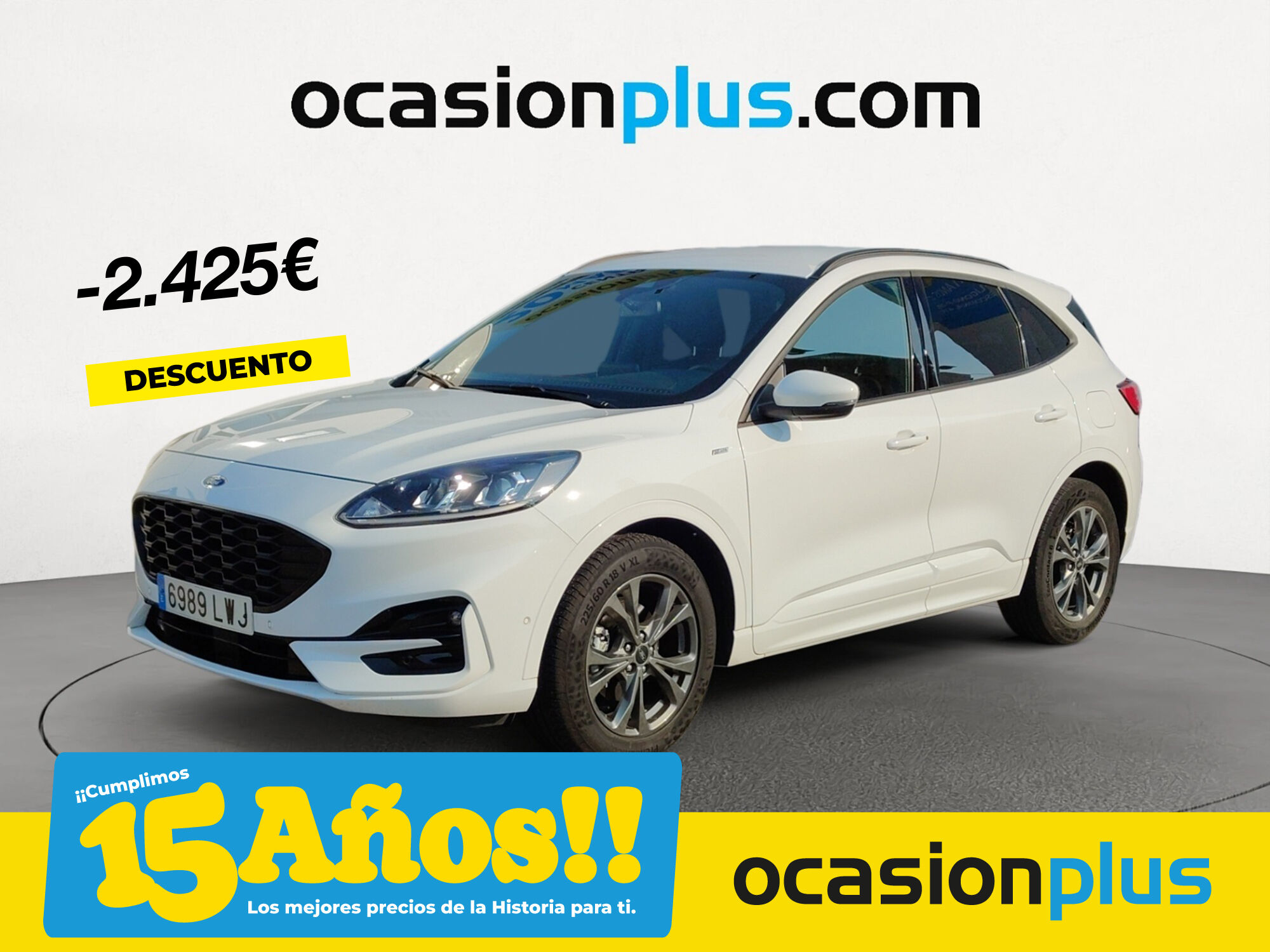 FORD Kuga (2.5 Duratec FHEV ST-Line Auto 140 kW (190 CV)) en Madrid